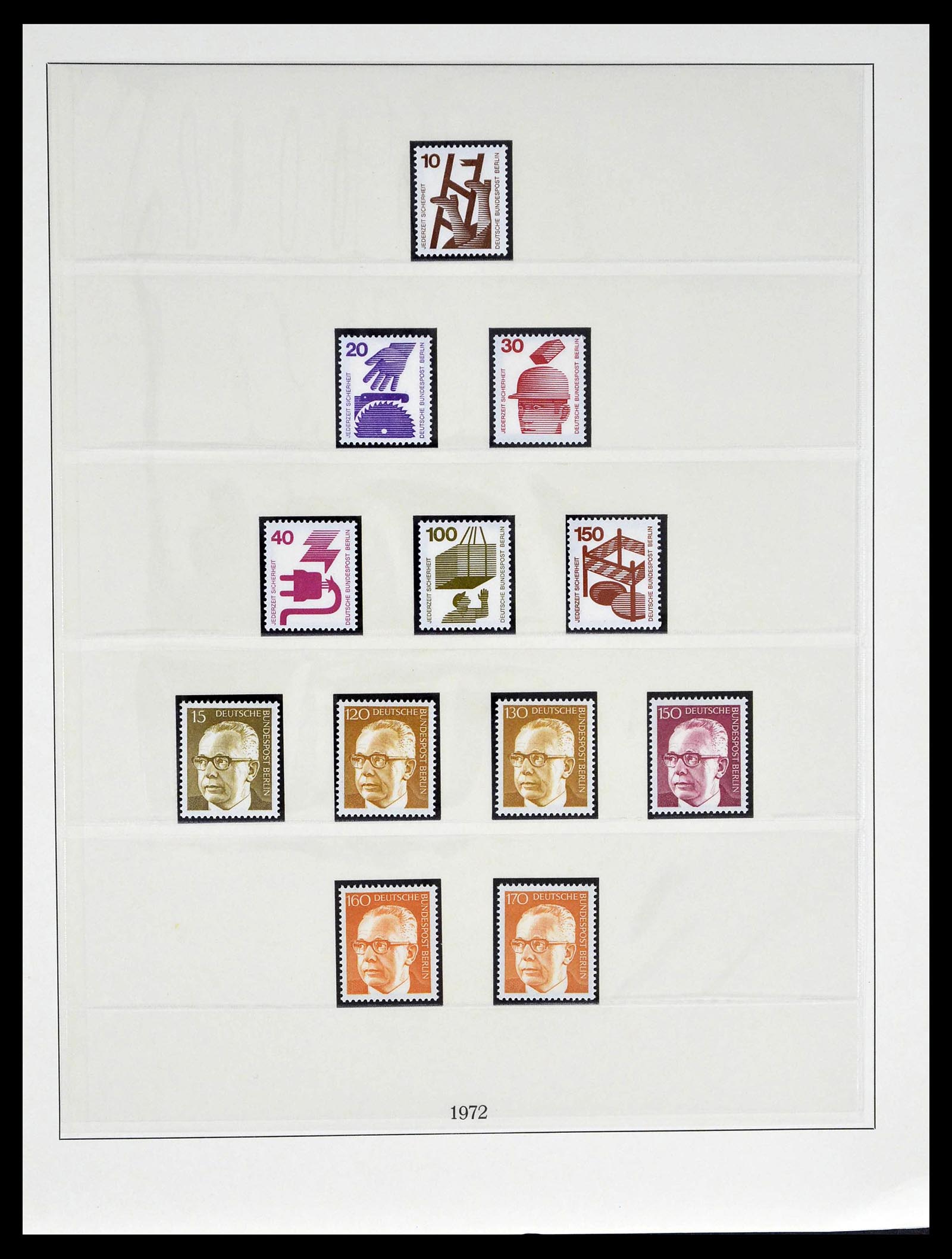 39218 0040 - Postzegelverzameling 39218 Berlijn 1948-1979.