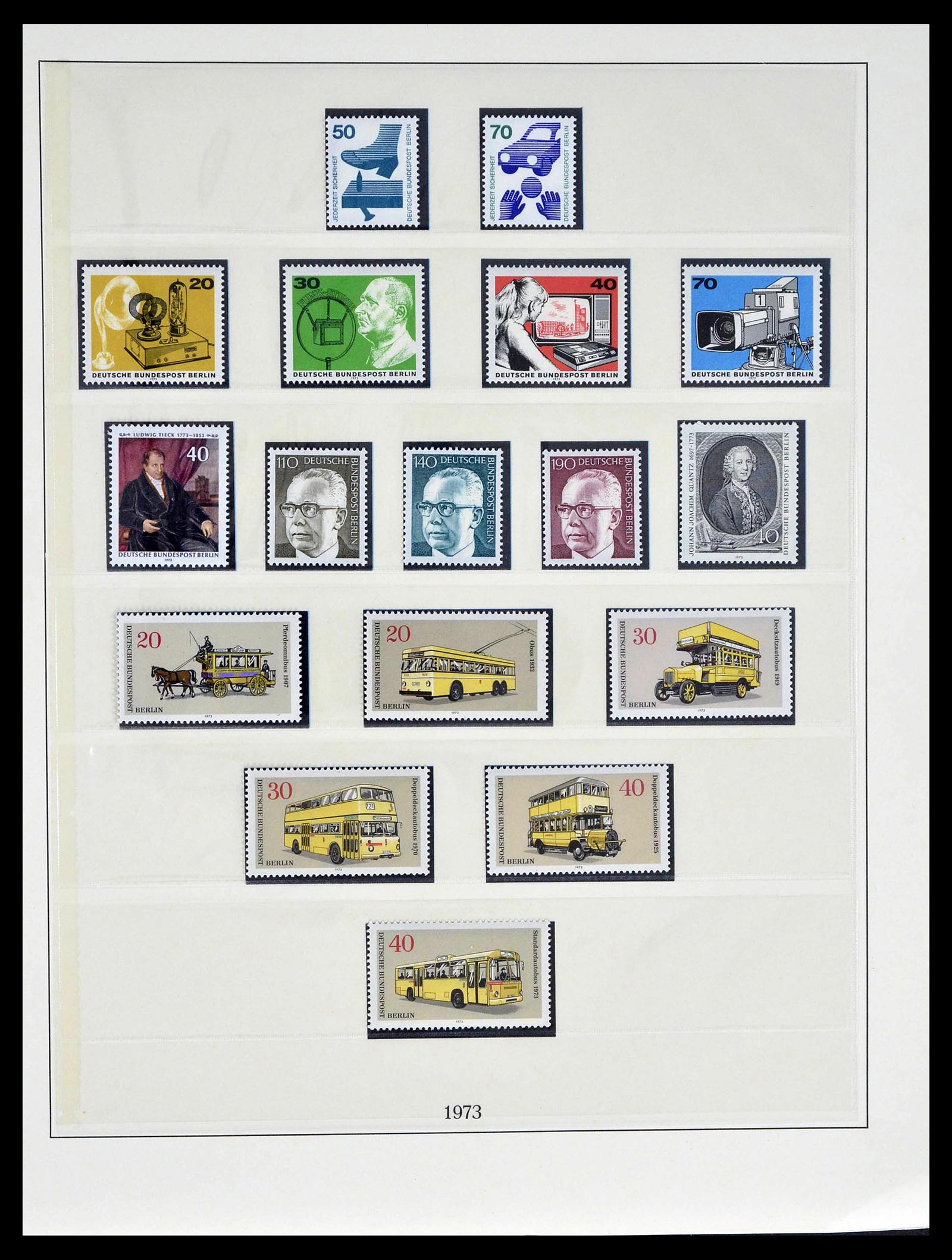 39218 0041 - Postzegelverzameling 39218 Berlijn 1948-1979.