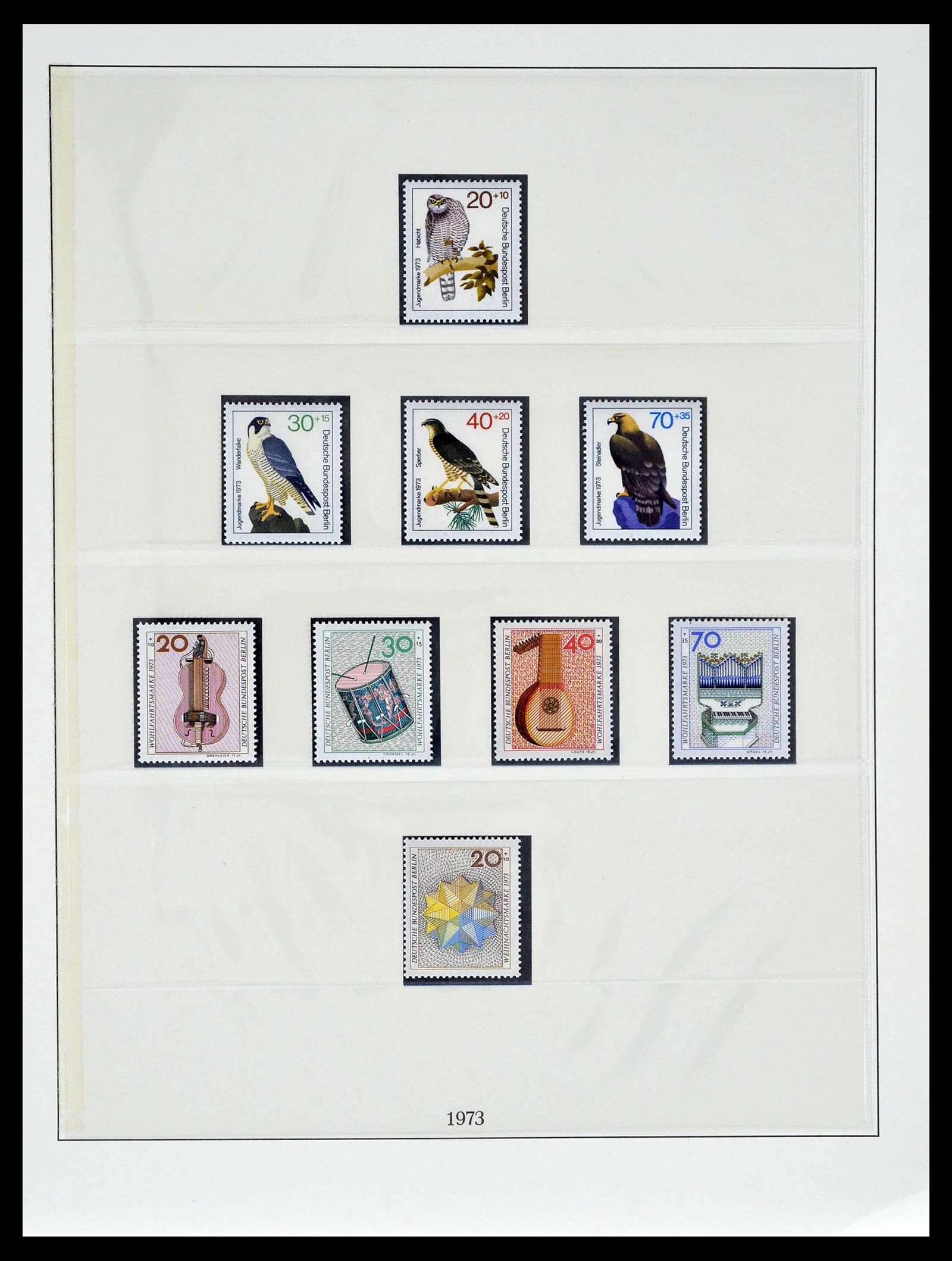 39218 0042 - Postzegelverzameling 39218 Berlijn 1948-1979.