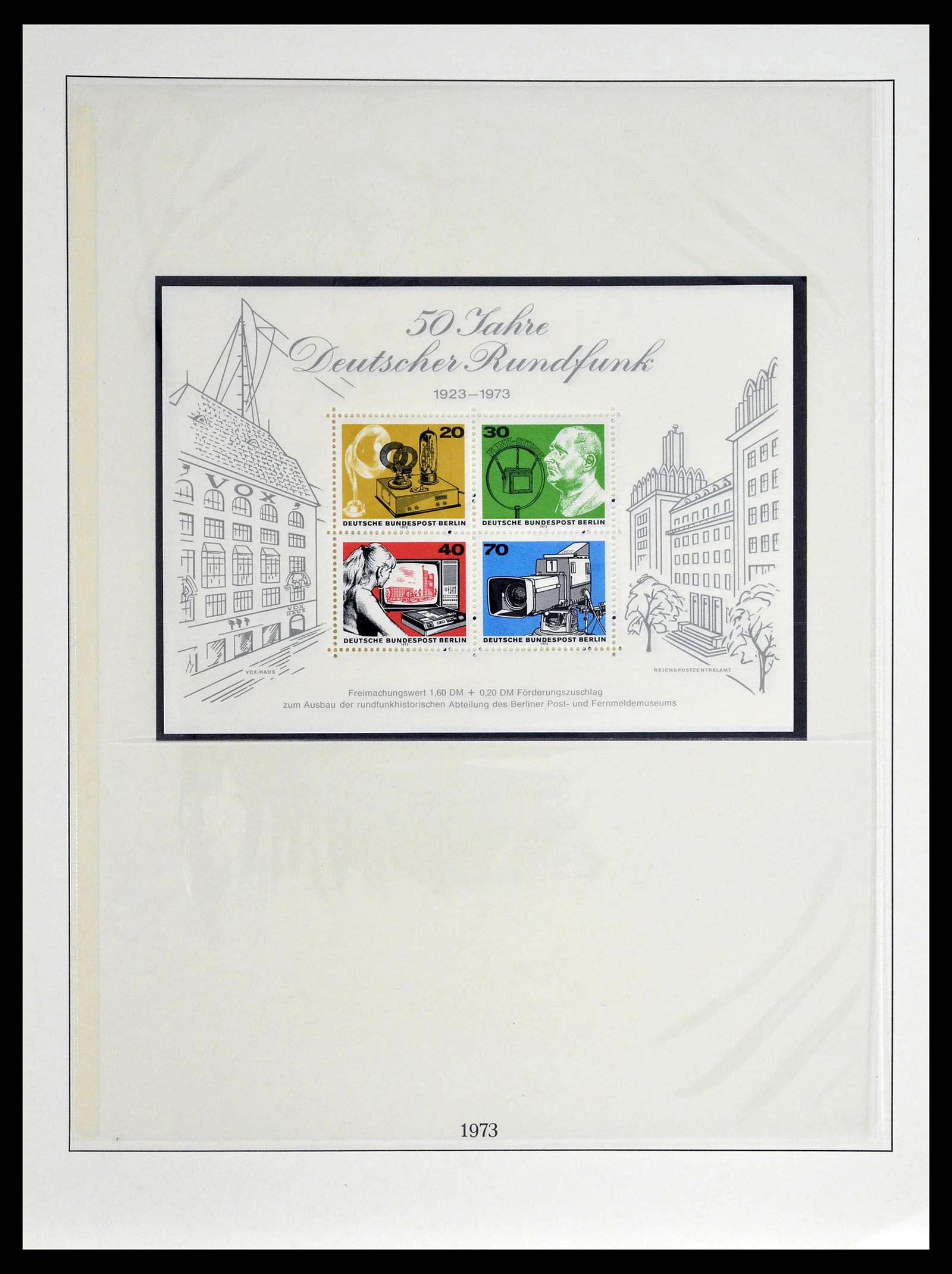 39218 0043 - Postzegelverzameling 39218 Berlijn 1948-1979.