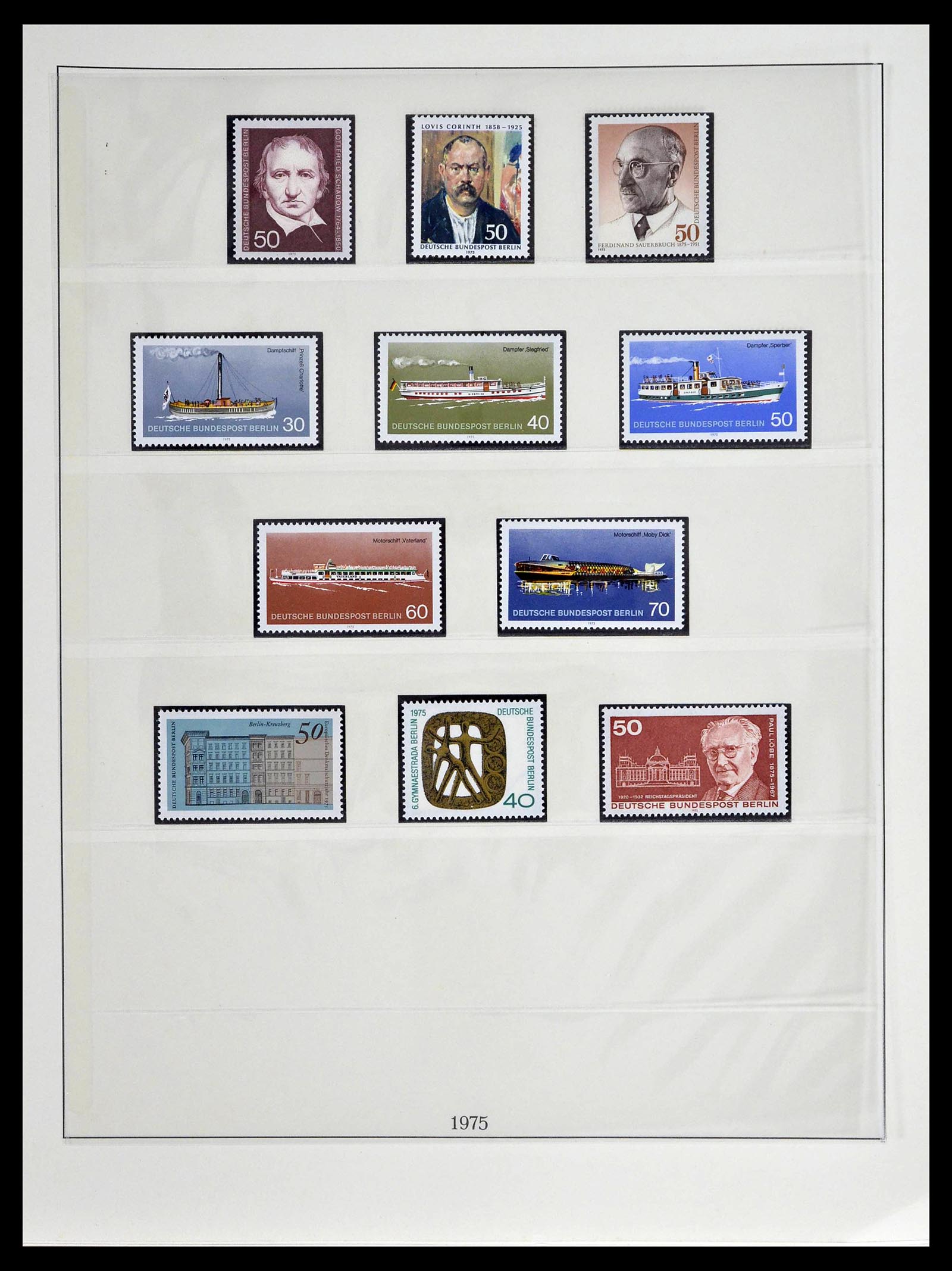 39218 0046 - Postzegelverzameling 39218 Berlijn 1948-1979.