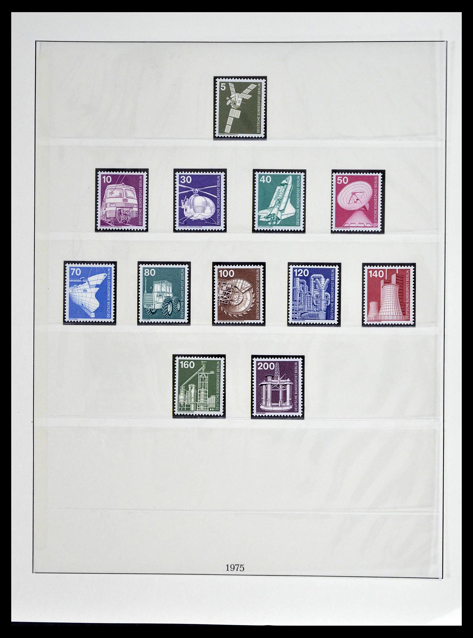 39218 0048 - Postzegelverzameling 39218 Berlijn 1948-1979.