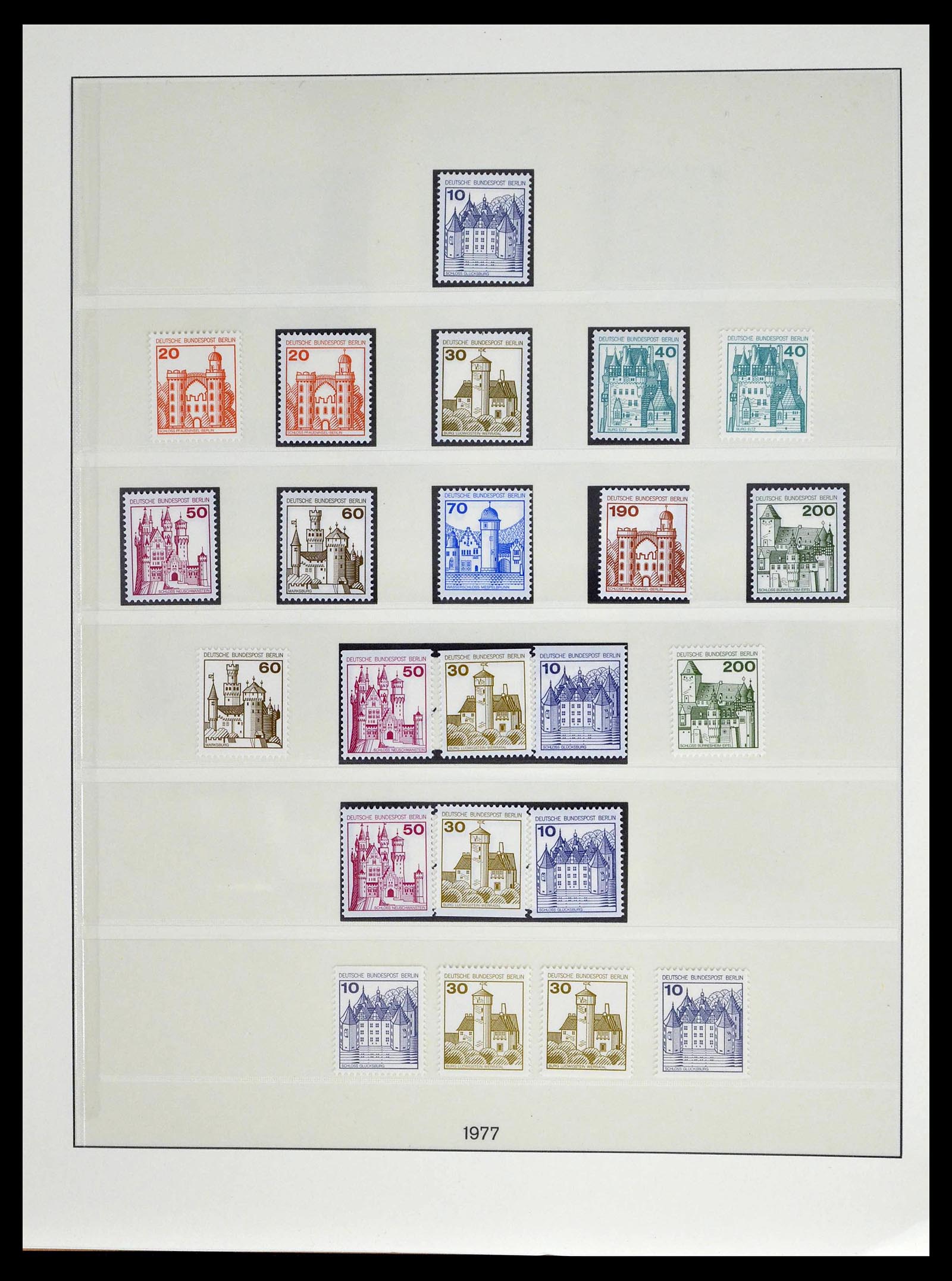39218 0052 - Postzegelverzameling 39218 Berlijn 1948-1979.