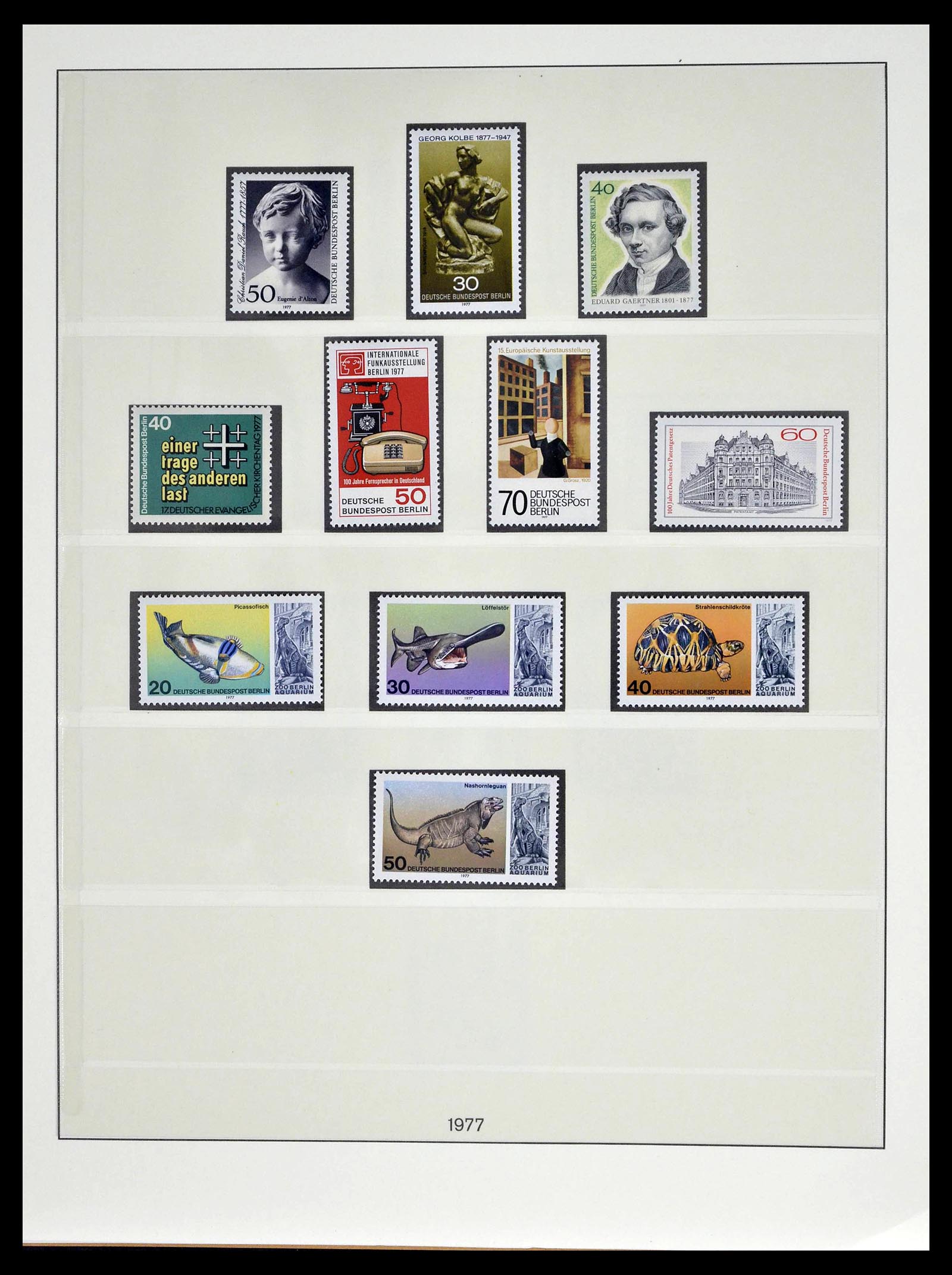 39218 0053 - Postzegelverzameling 39218 Berlijn 1948-1979.