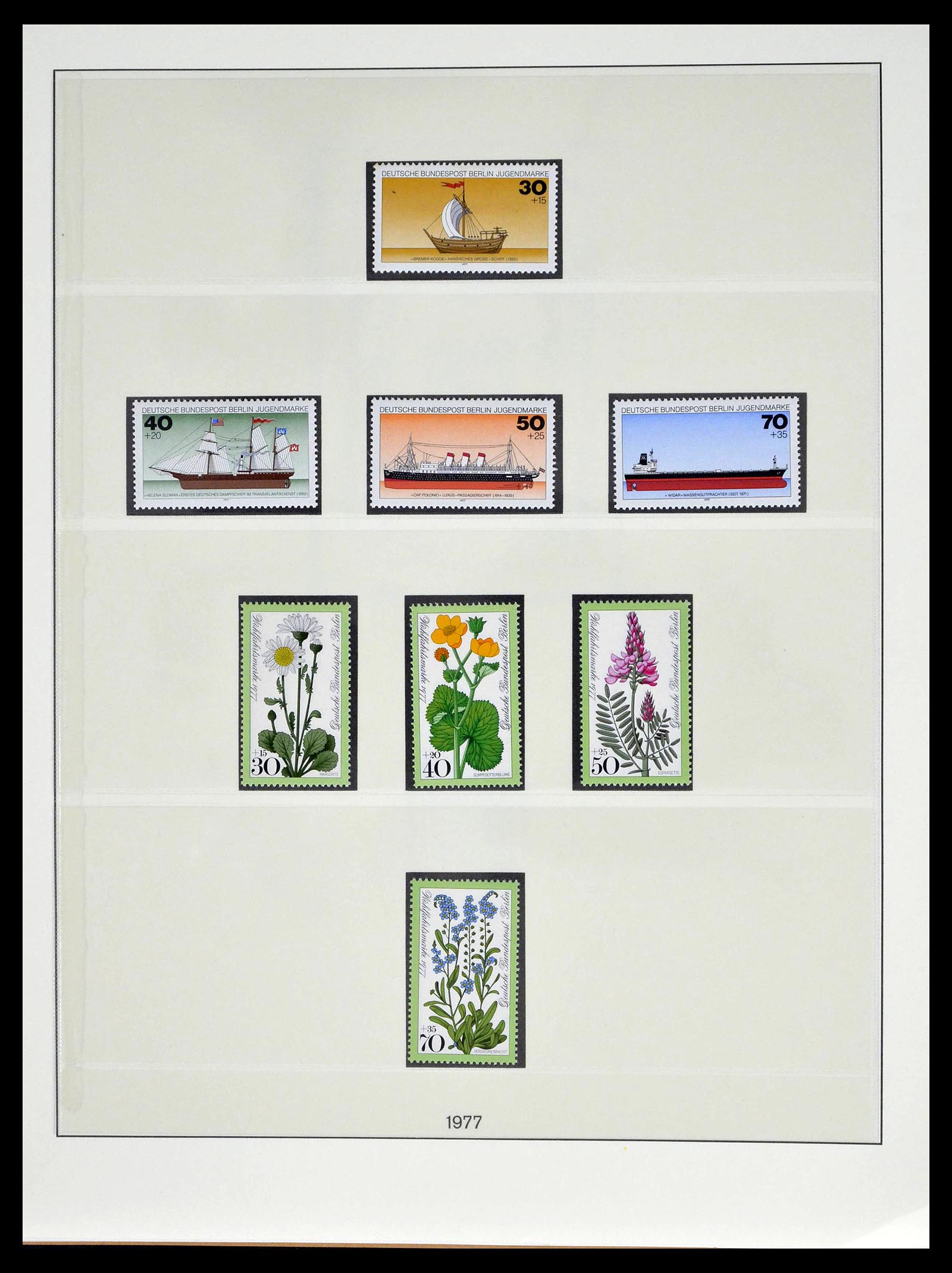 39218 0054 - Postzegelverzameling 39218 Berlijn 1948-1979.