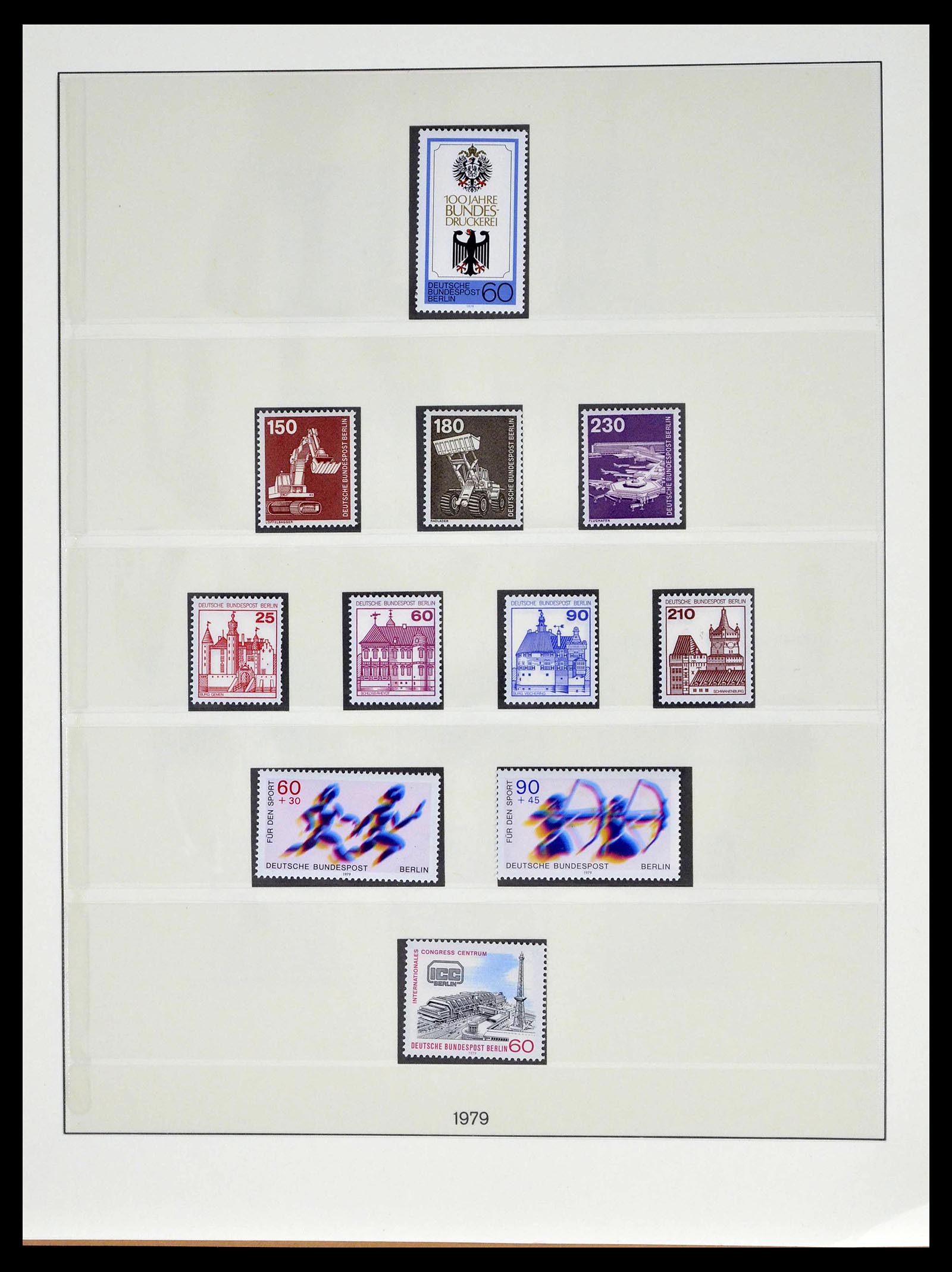39218 0059 - Postzegelverzameling 39218 Berlijn 1948-1979.