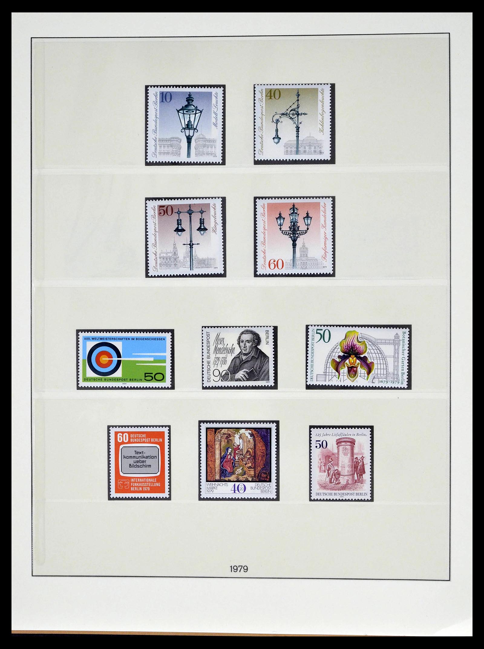 39218 0060 - Postzegelverzameling 39218 Berlijn 1948-1979.