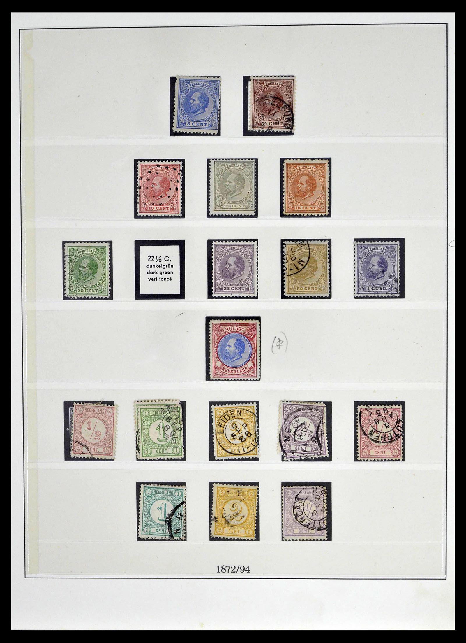 39221 0002 - Postzegelverzameling 39221 Nederland 1852-1966.
