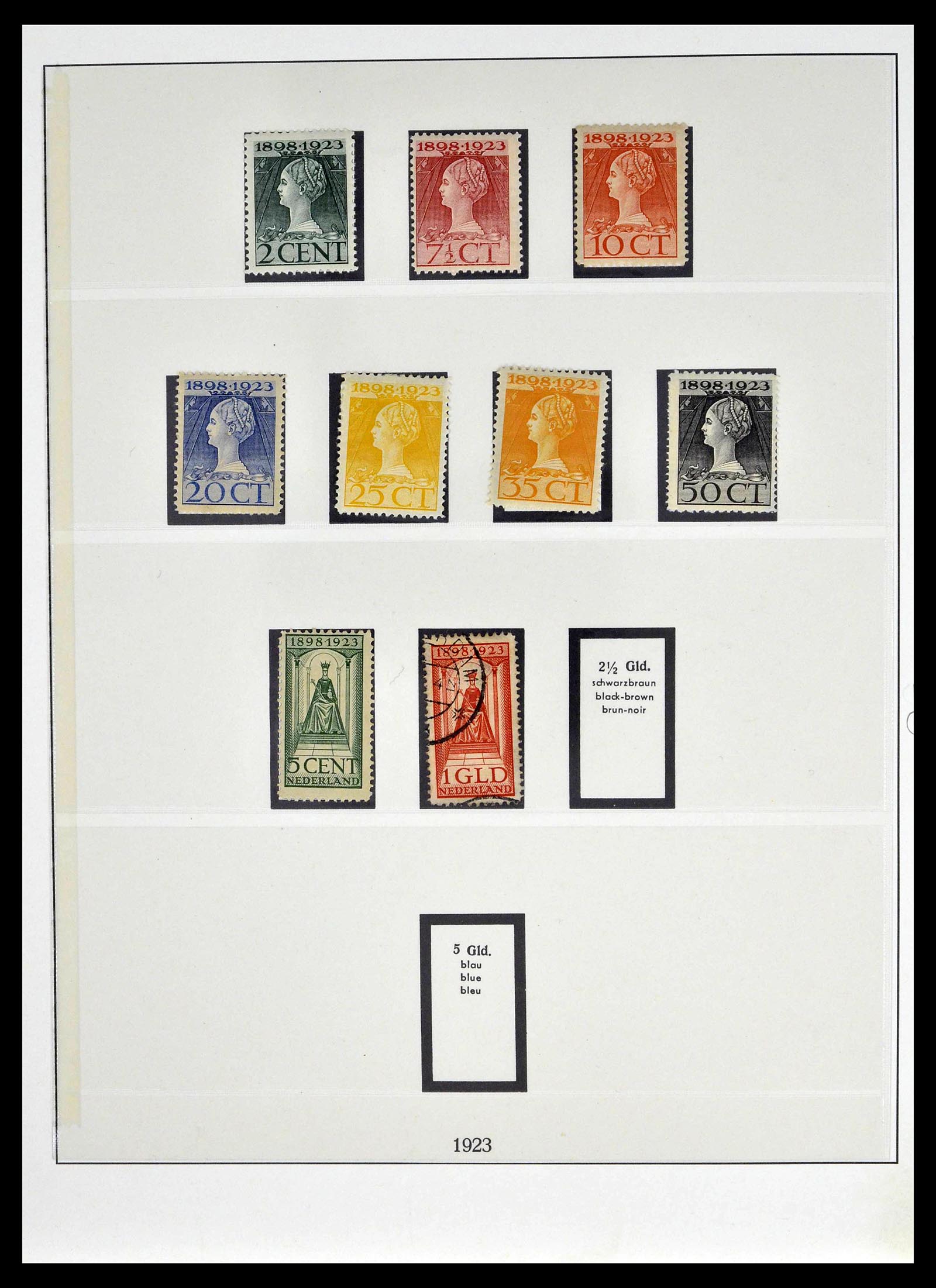 39221 0010 - Postzegelverzameling 39221 Nederland 1852-1966.