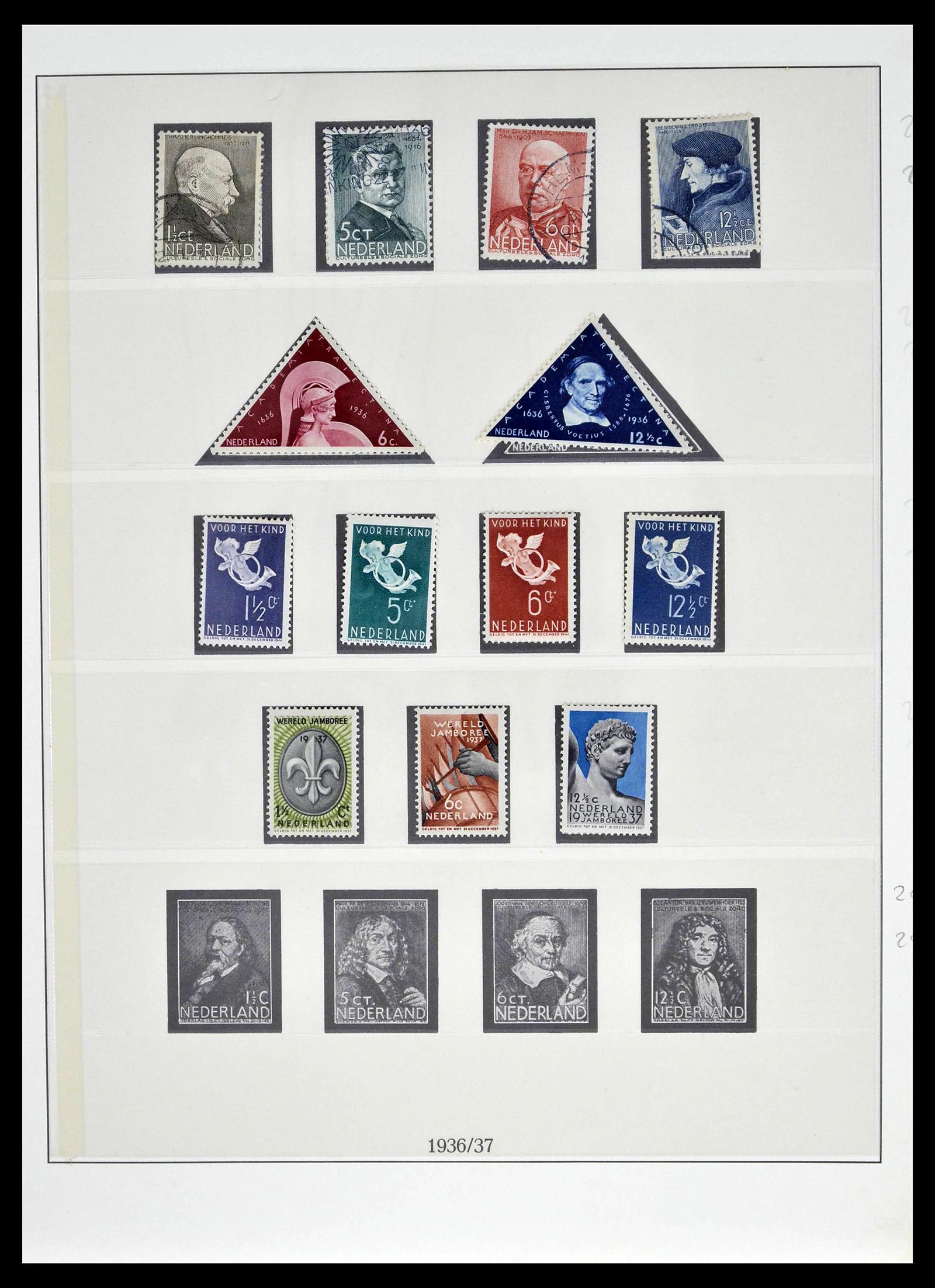39221 0020 - Postzegelverzameling 39221 Nederland 1852-1966.
