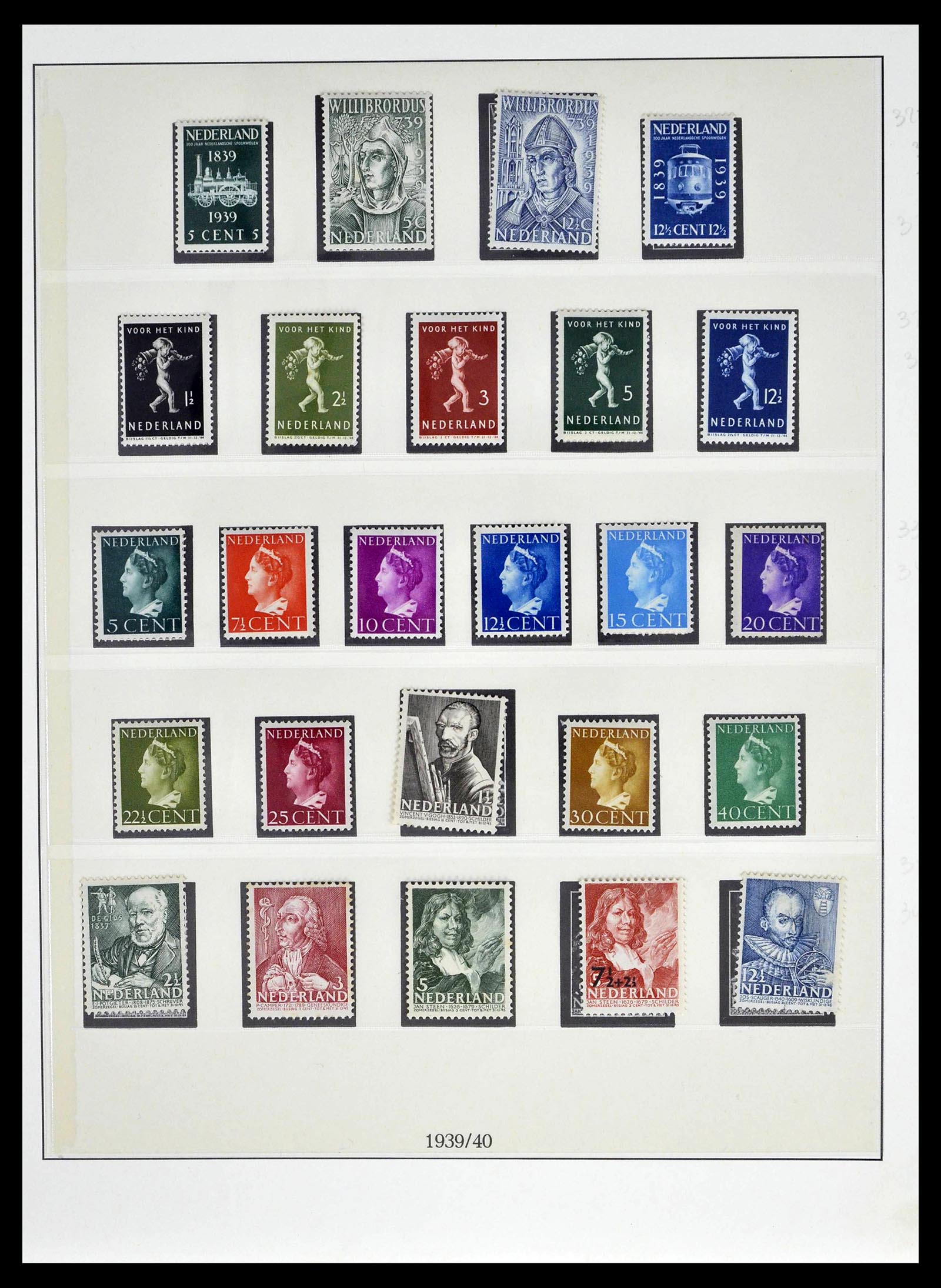 39221 0022 - Postzegelverzameling 39221 Nederland 1852-1966.