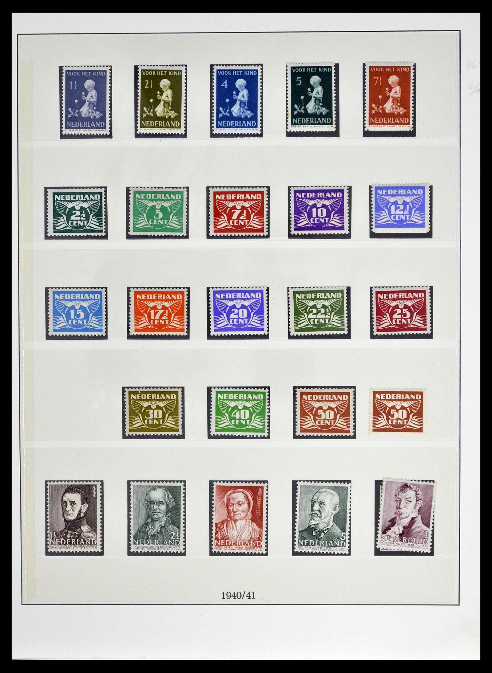 39221 0024 - Postzegelverzameling 39221 Nederland 1852-1966.