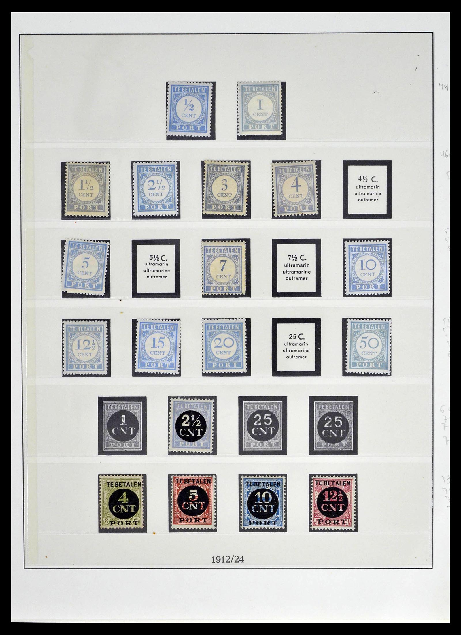 39221 0031 - Postzegelverzameling 39221 Nederland 1852-1966.