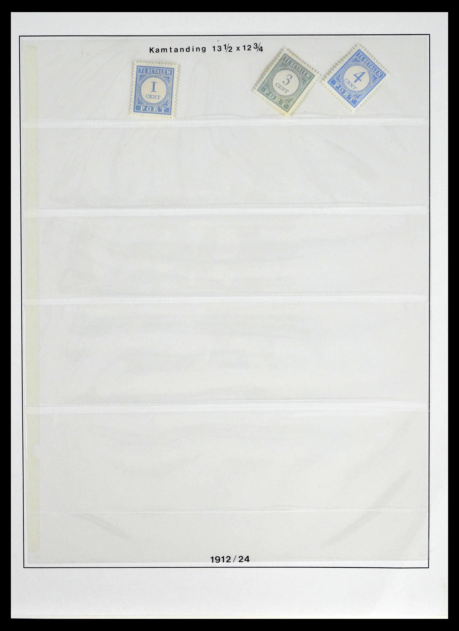 39221 0032 - Postzegelverzameling 39221 Nederland 1852-1966.