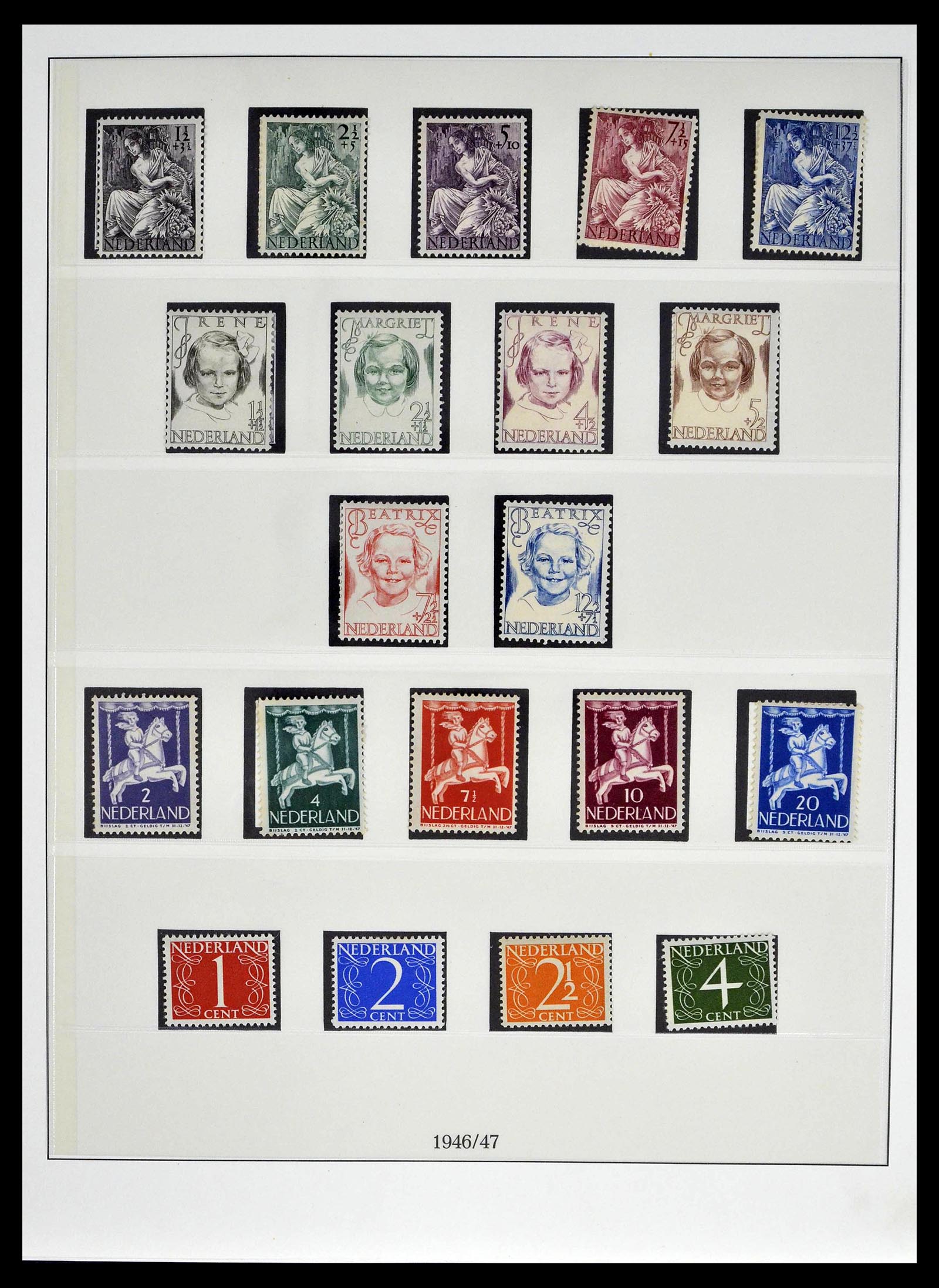 39221 0035 - Postzegelverzameling 39221 Nederland 1852-1966.