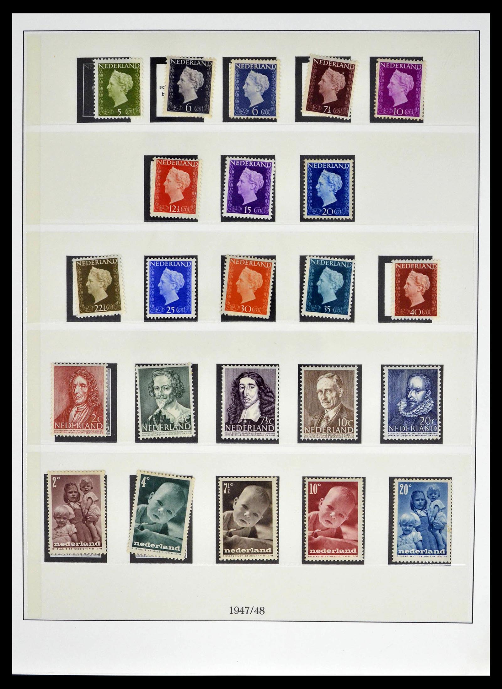 39221 0036 - Postzegelverzameling 39221 Nederland 1852-1966.