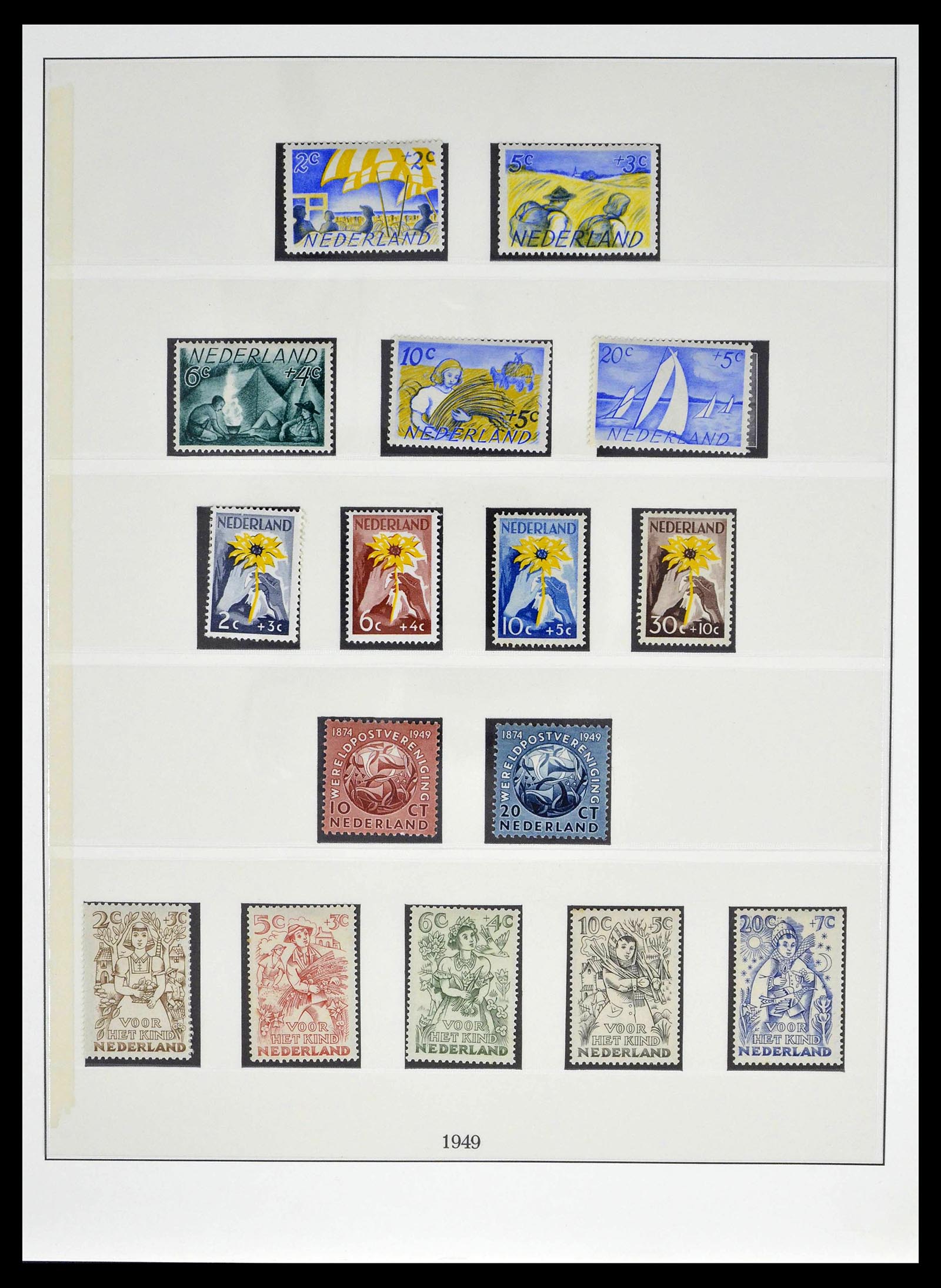 39221 0038 - Stamp collection 39221 Netherlands 1852-1966.