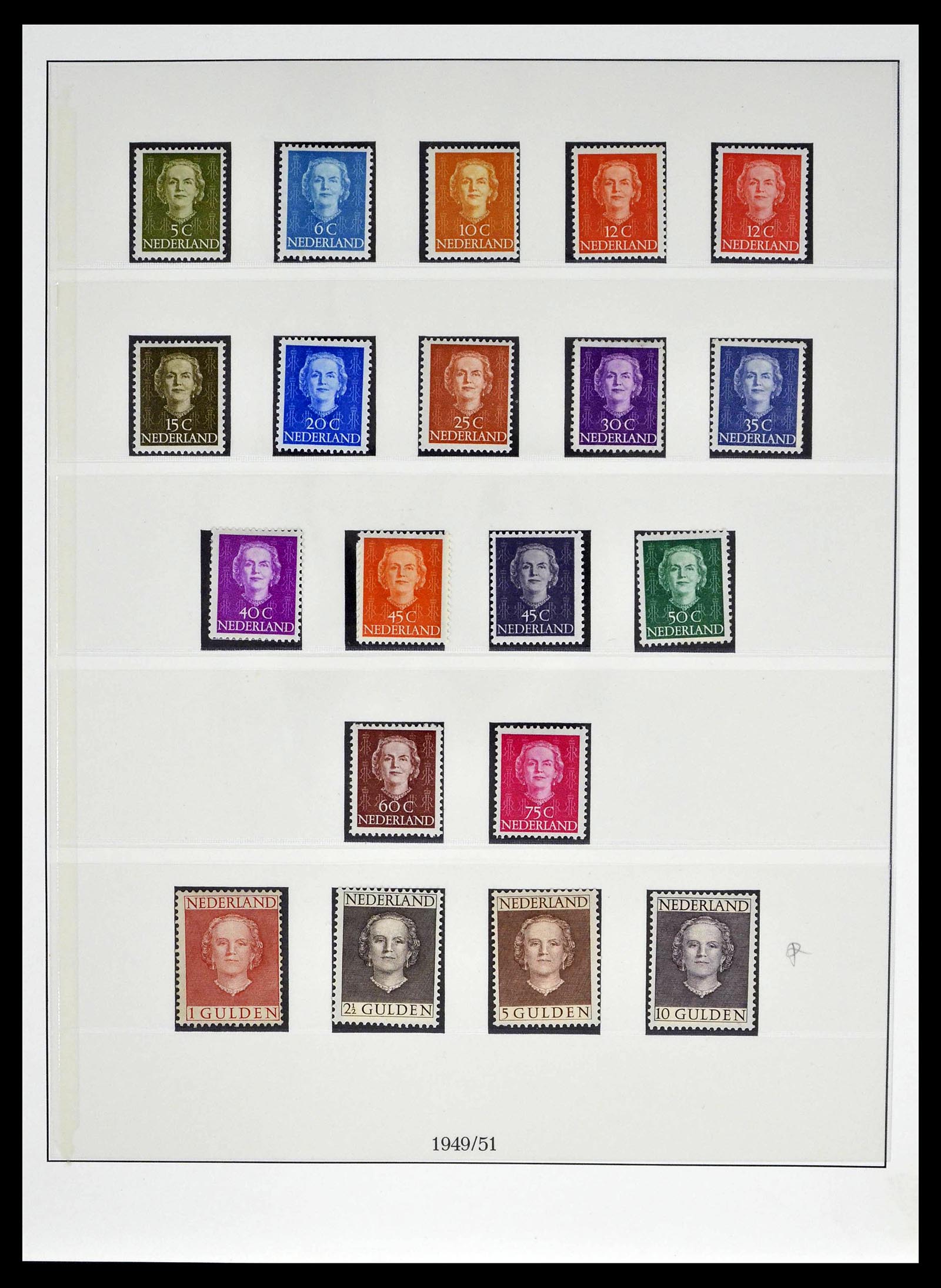 39221 0039 - Postzegelverzameling 39221 Nederland 1852-1966.