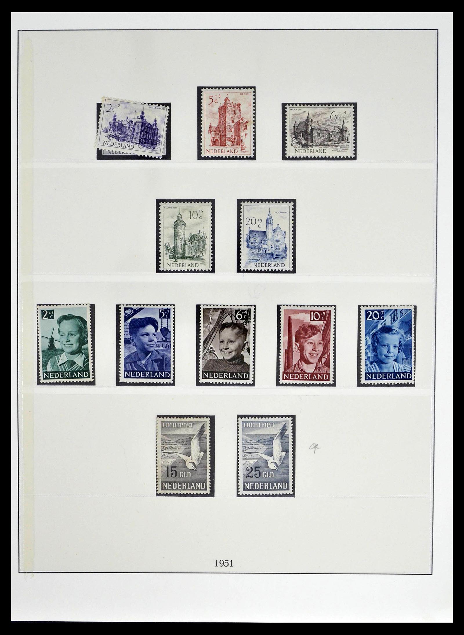39221 0041 - Stamp collection 39221 Netherlands 1852-1966.