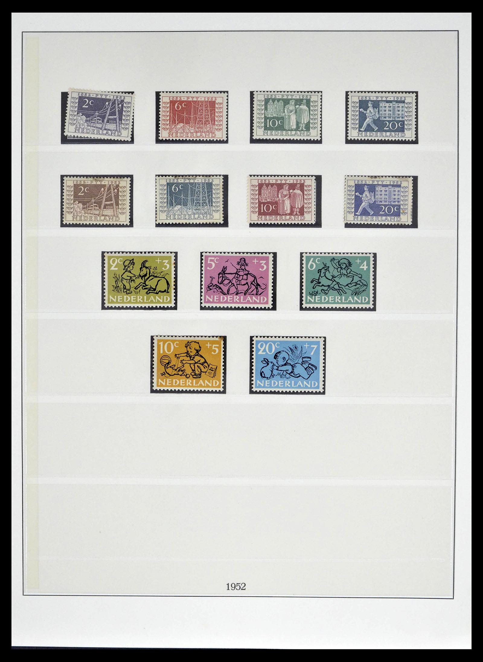 39221 0043 - Stamp collection 39221 Netherlands 1852-1966.