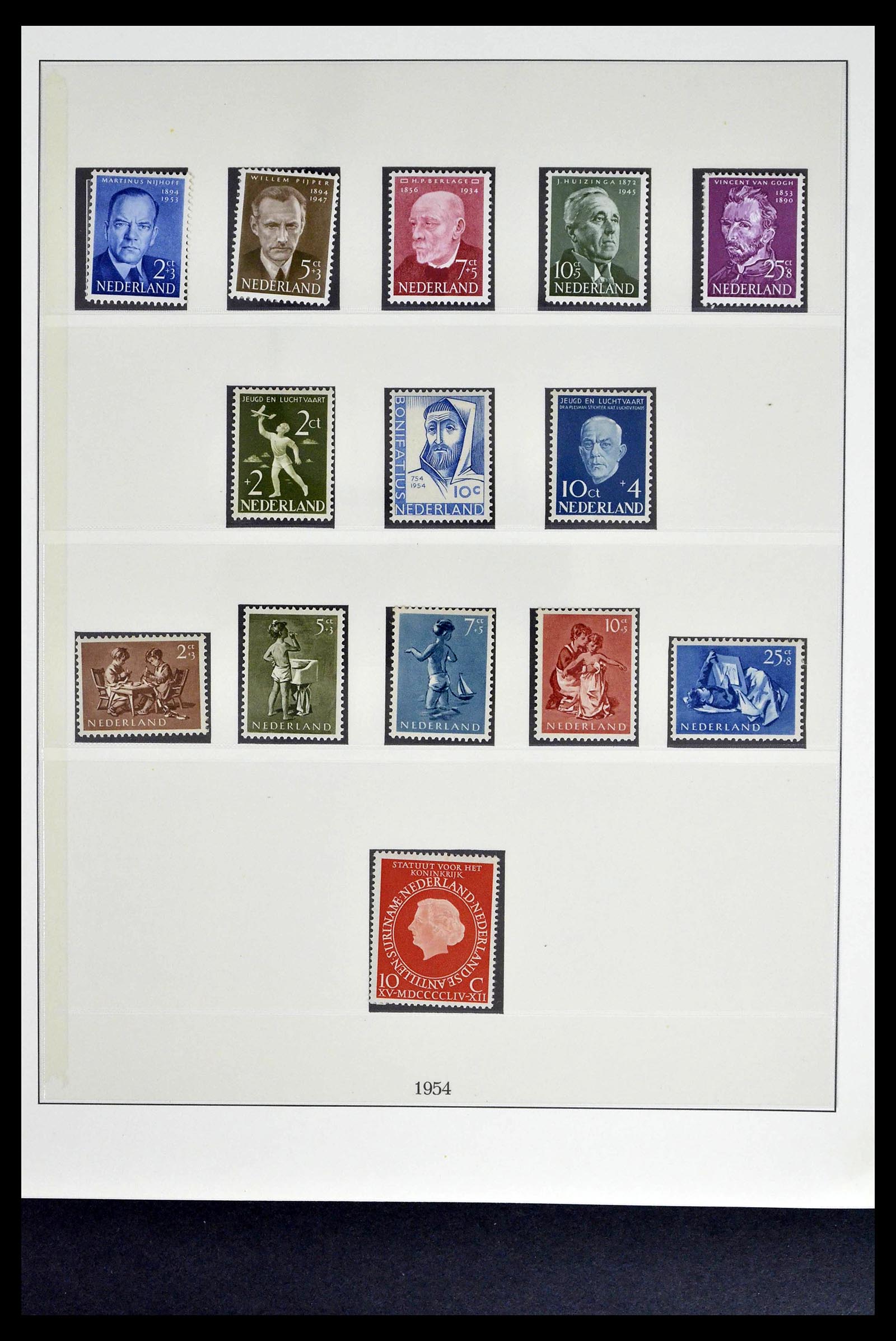 39221 0046 - Stamp collection 39221 Netherlands 1852-1966.