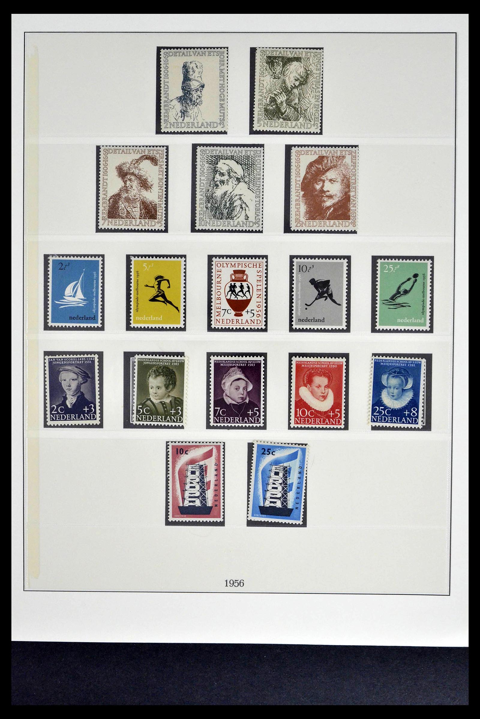 39221 0048 - Stamp collection 39221 Netherlands 1852-1966.