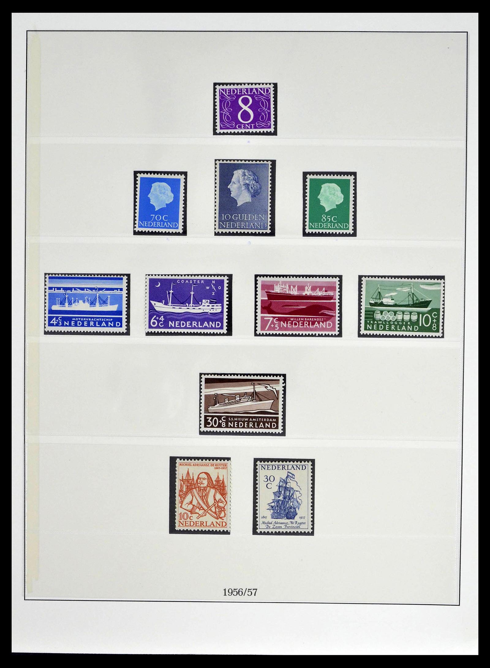 39221 0049 - Stamp collection 39221 Netherlands 1852-1966.