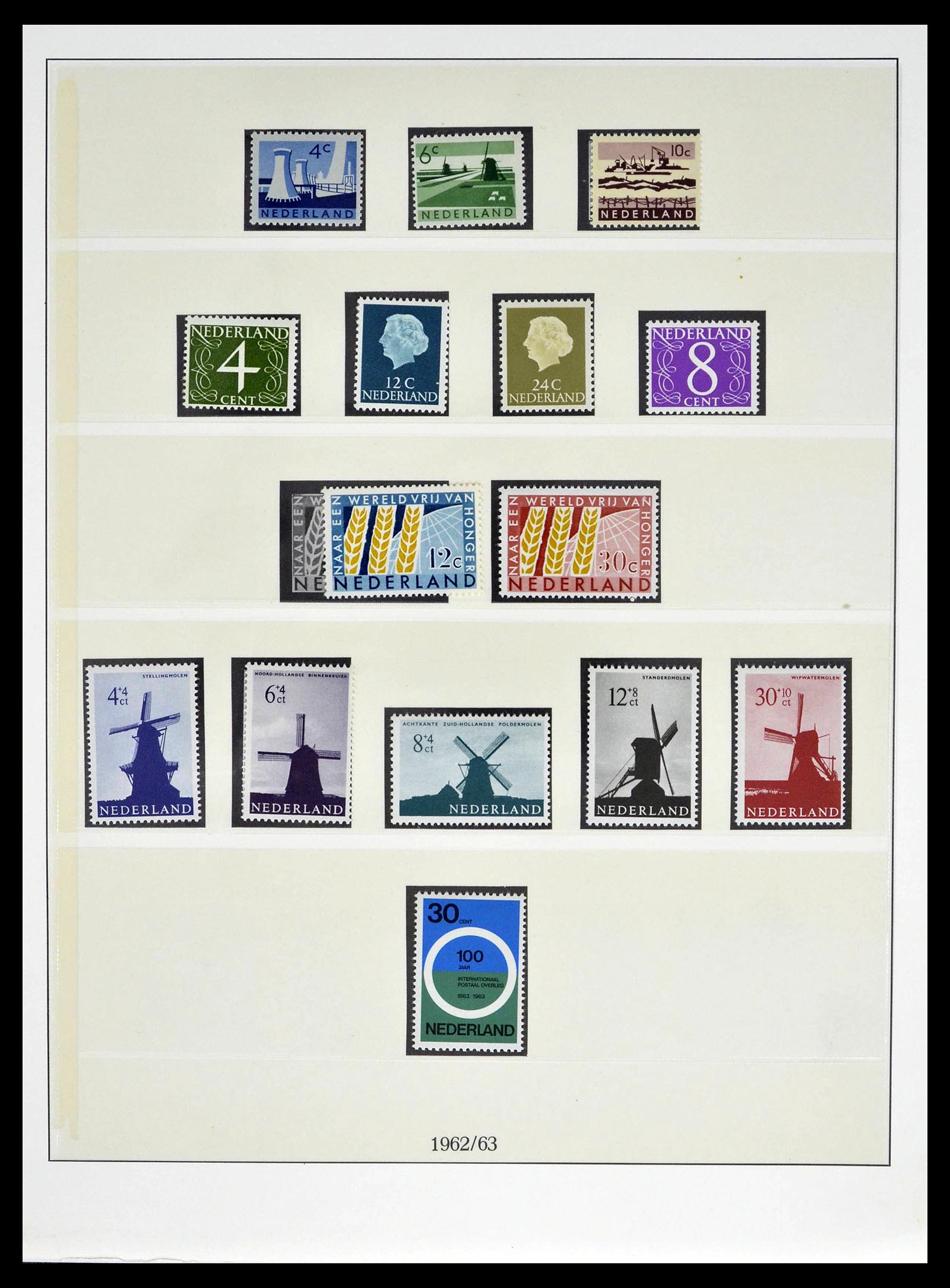 39221 0056 - Stamp collection 39221 Netherlands 1852-1966.