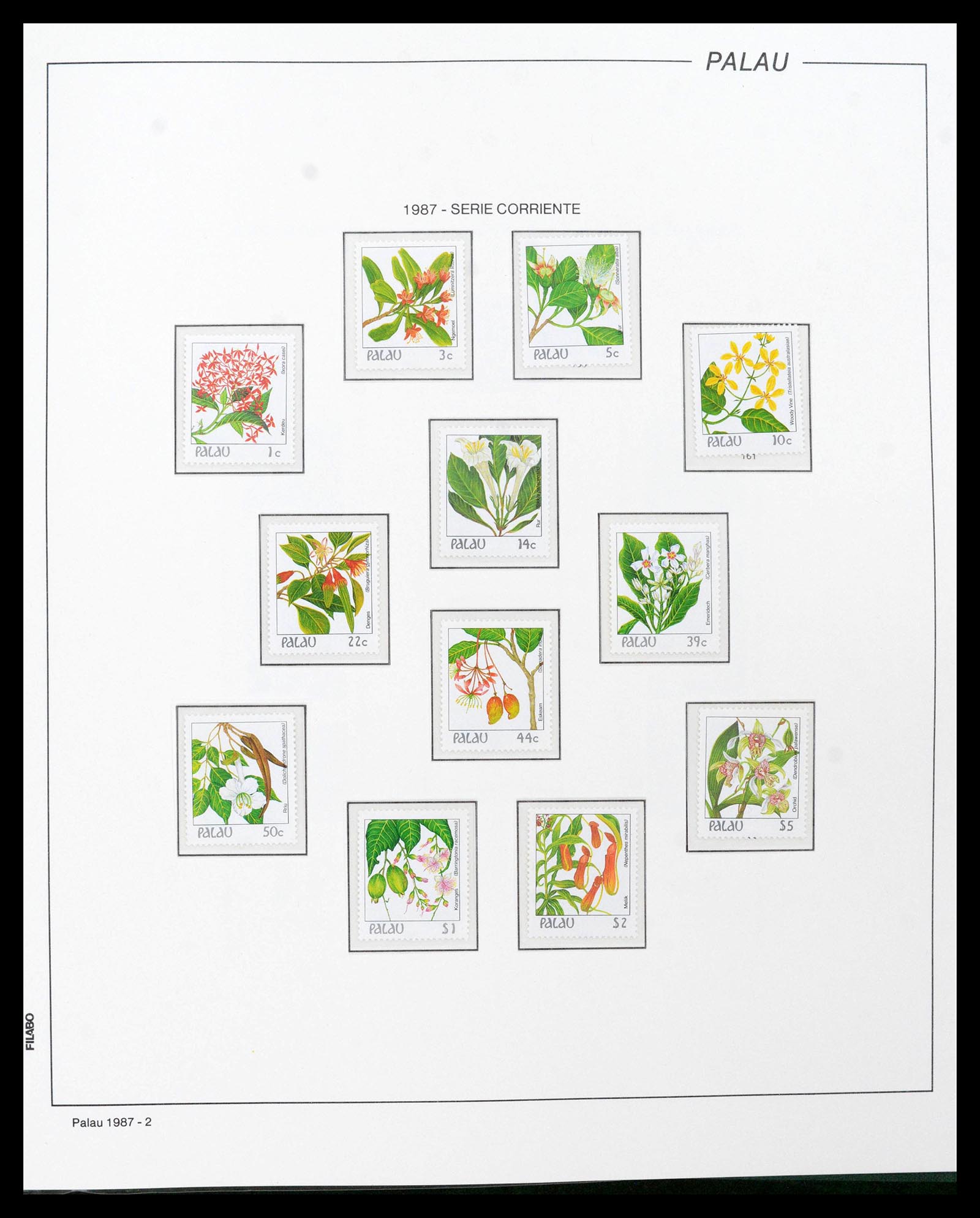 39222 0015 - Stamp collection 39222 Palau, Micronesia and Marshall islands 1980-1995. 39222 0015 - Stamp collection 39222 Palau, Micronesia and Marshall islands 1980-1995.