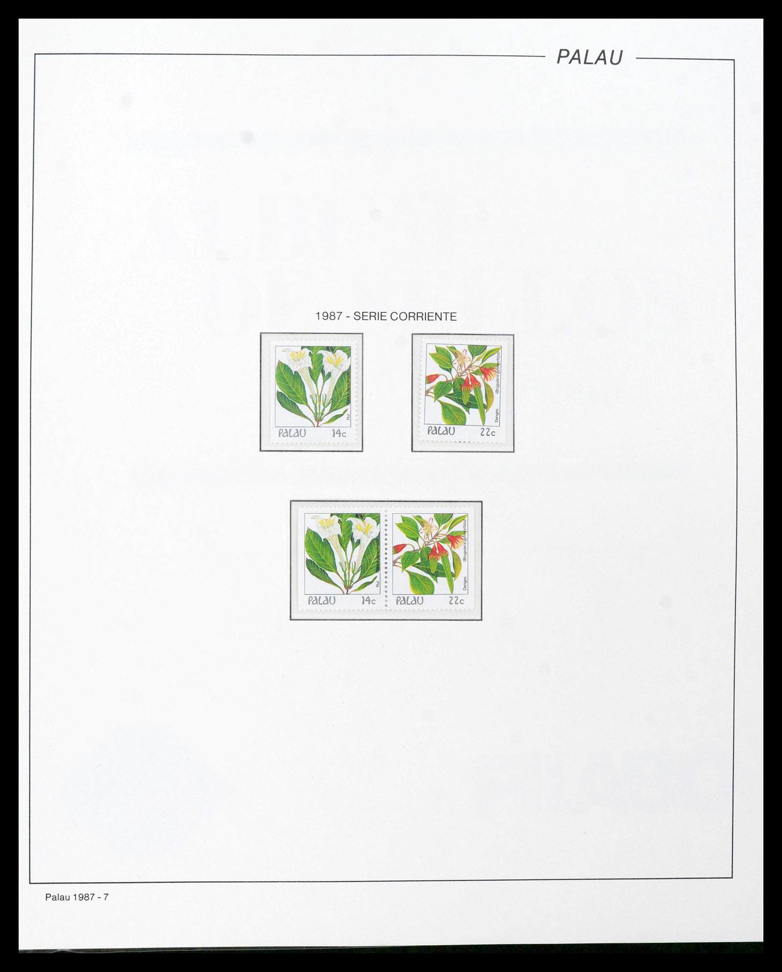 39222 0020 - Stamp collection 39222 Palau, Micronesia and Marshall islands 1980-1995. 39222 0020 - Stamp collection 39222 Palau, Micronesia and Marshall islands 1980-1995.