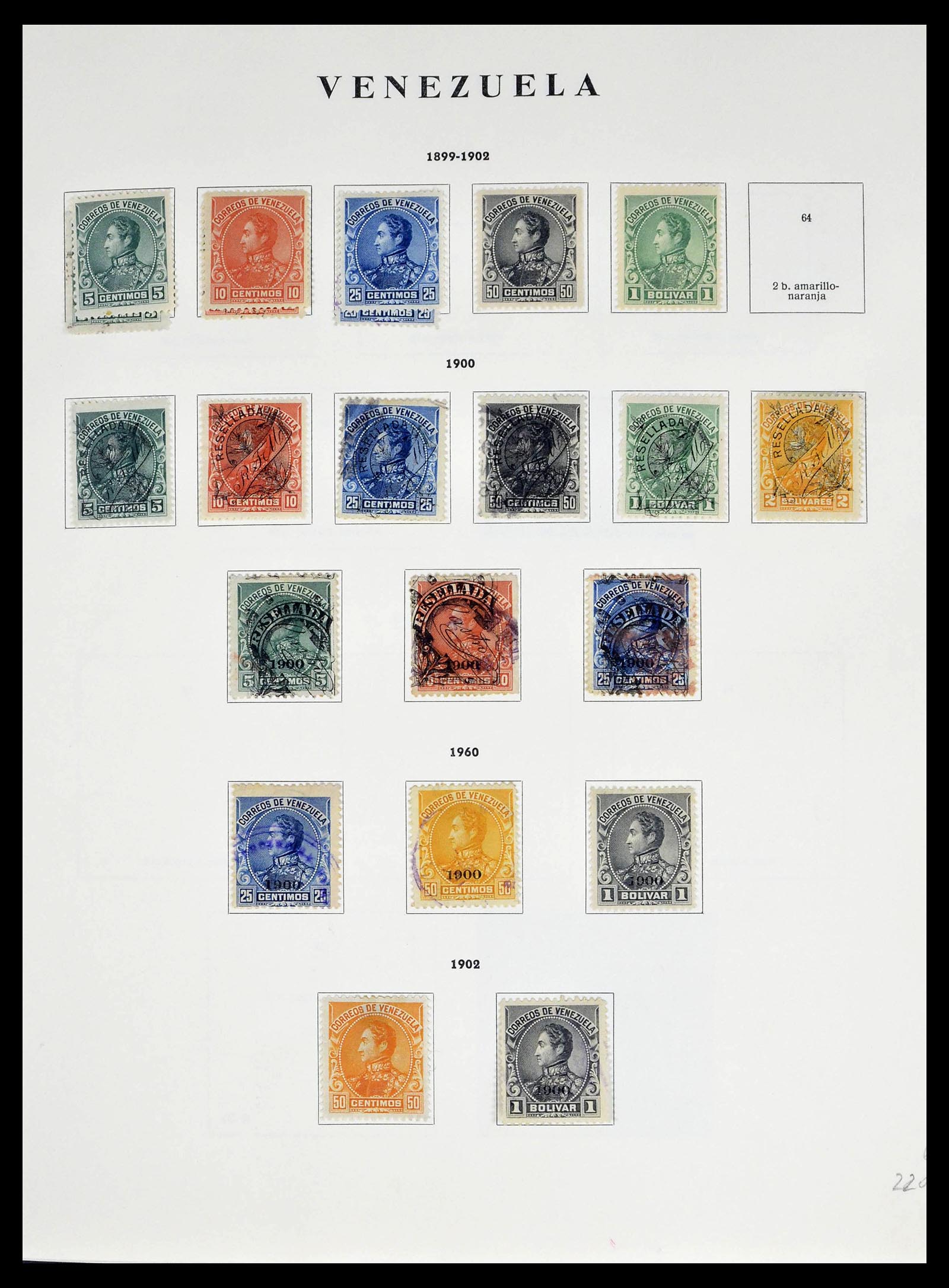39223 0006 - Stamp collection 39223 Venezuela 1859-1984.