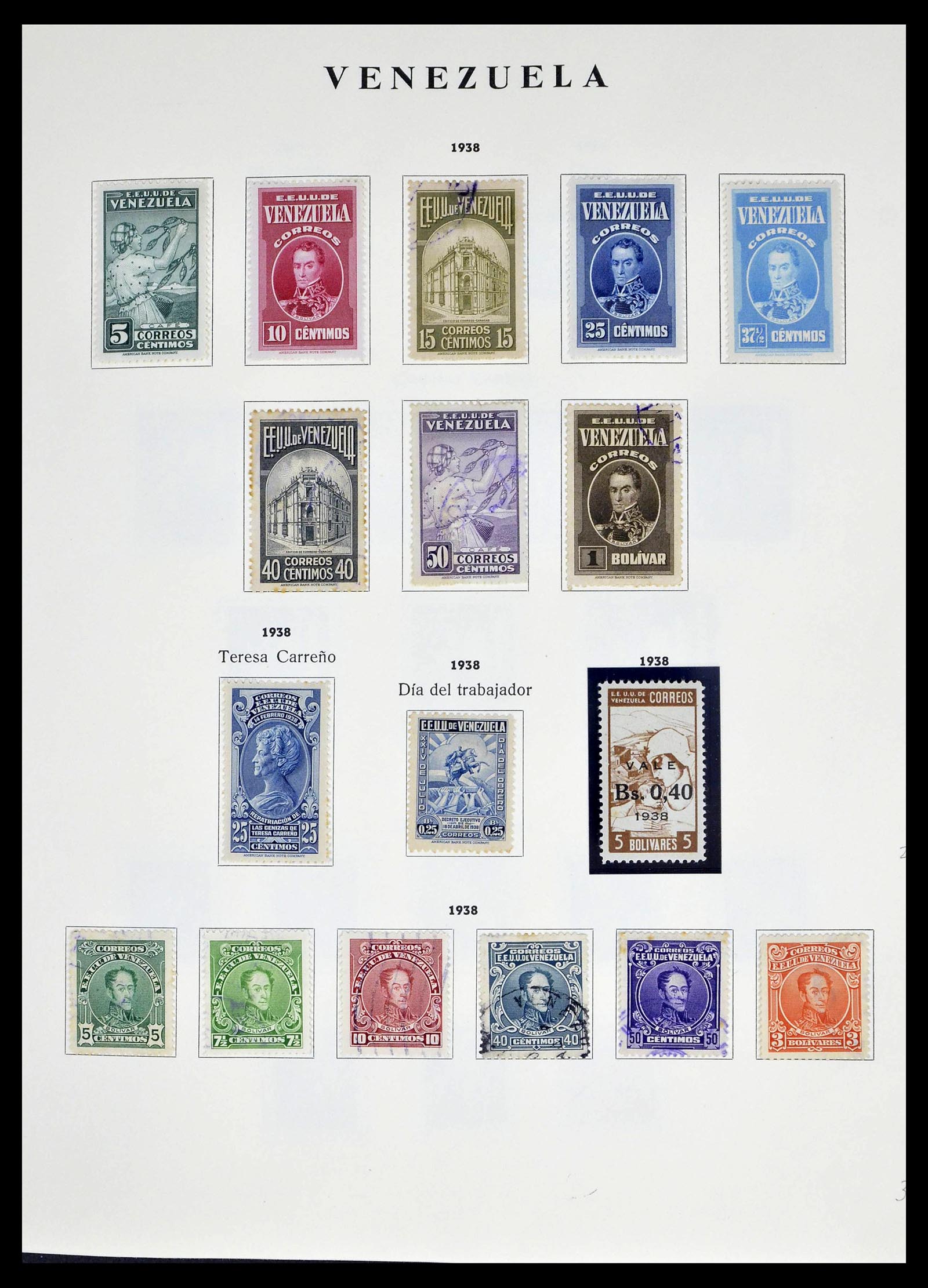 39223 0014 - Stamp collection 39223 Venezuela 1859-1984.