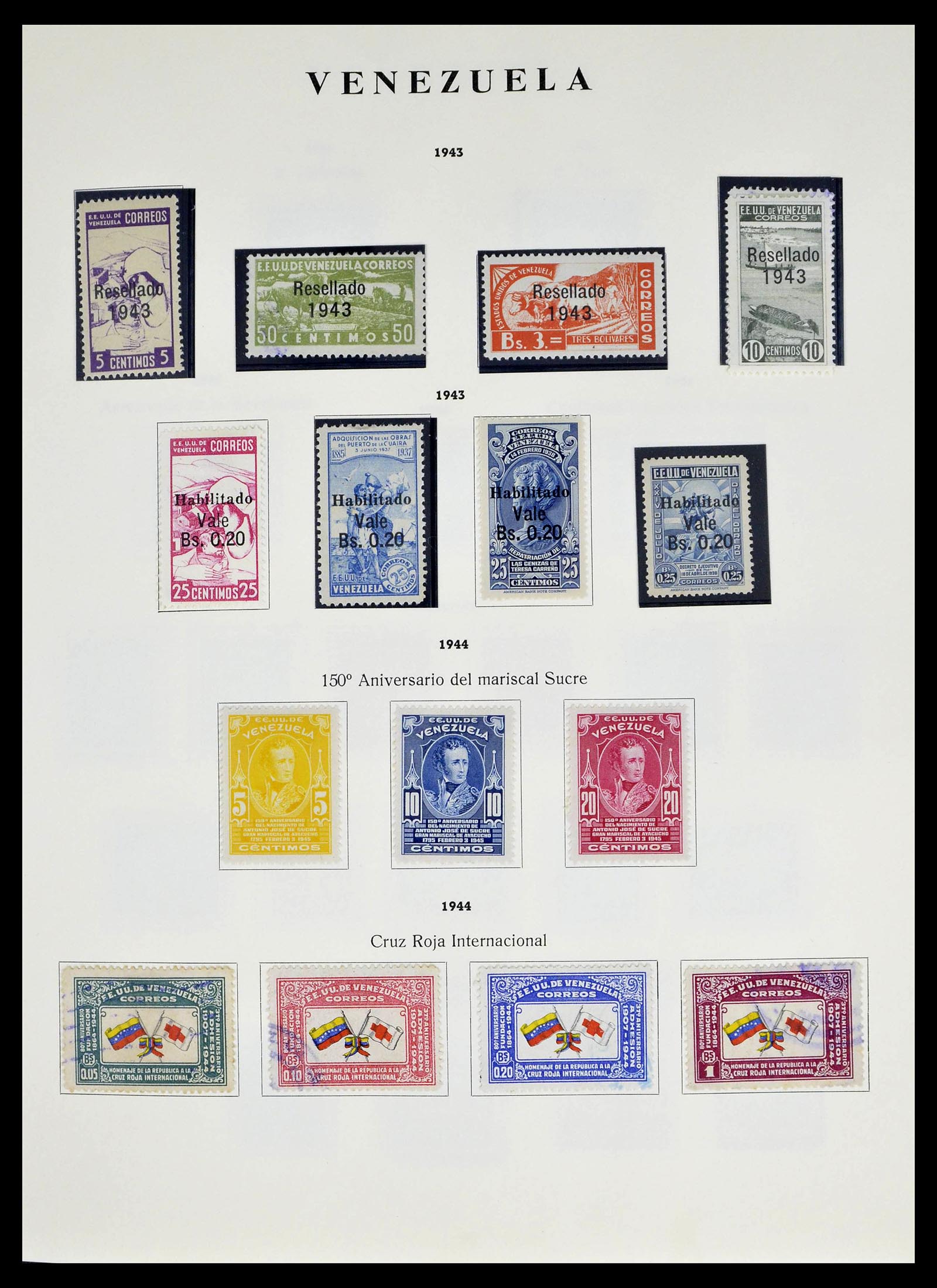 39223 0018 - Stamp collection 39223 Venezuela 1859-1984.