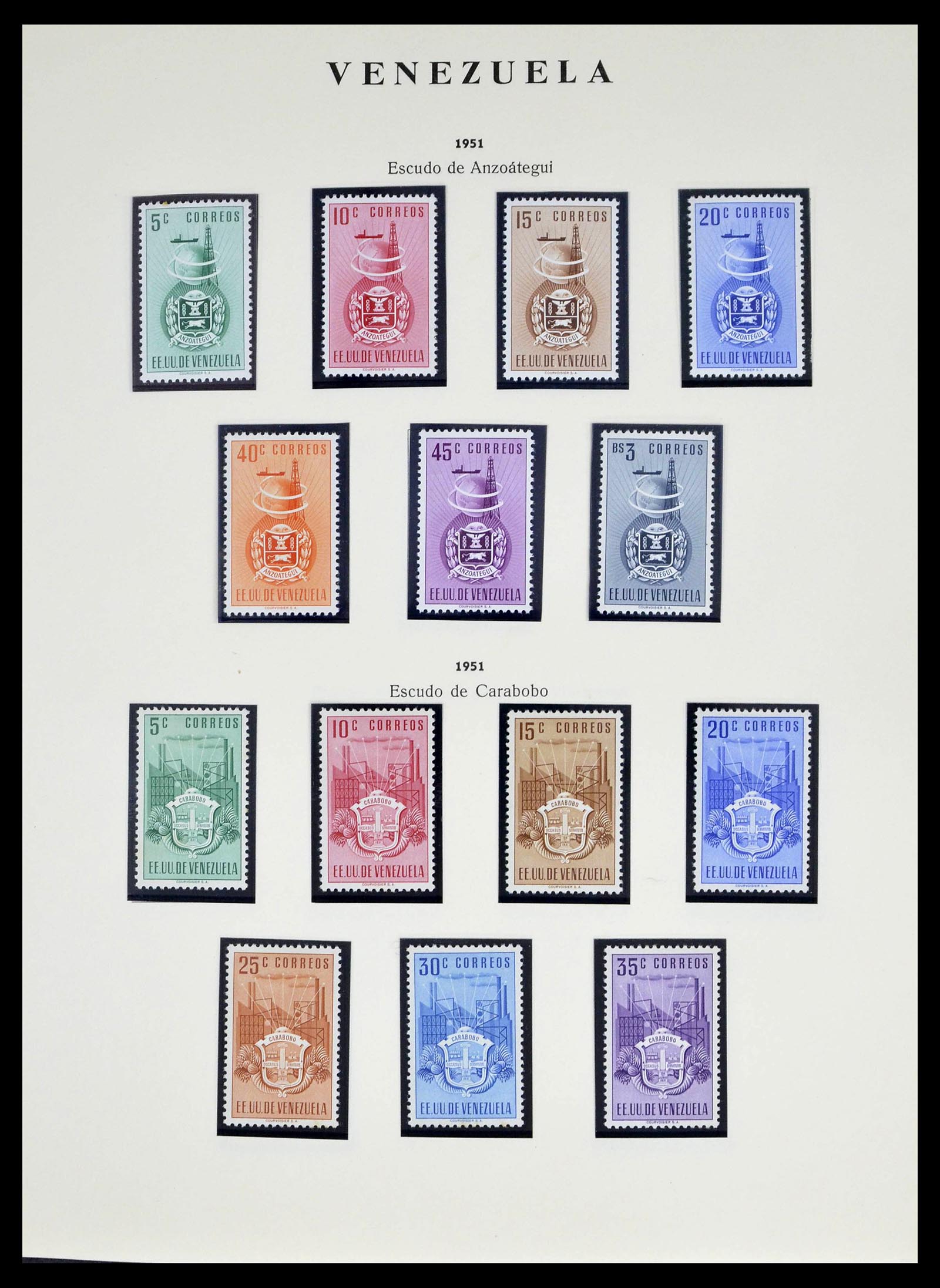 39223 0024 - Postzegelverzameling 39223 Venezuela 1859-1984.
