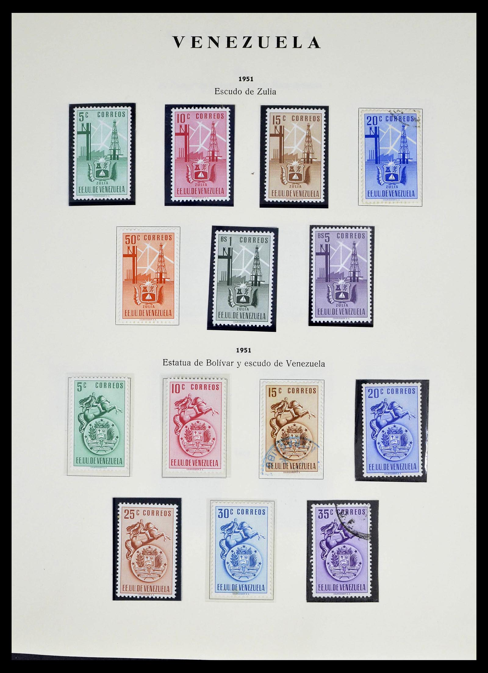 39223 0025 - Postzegelverzameling 39223 Venezuela 1859-1984.