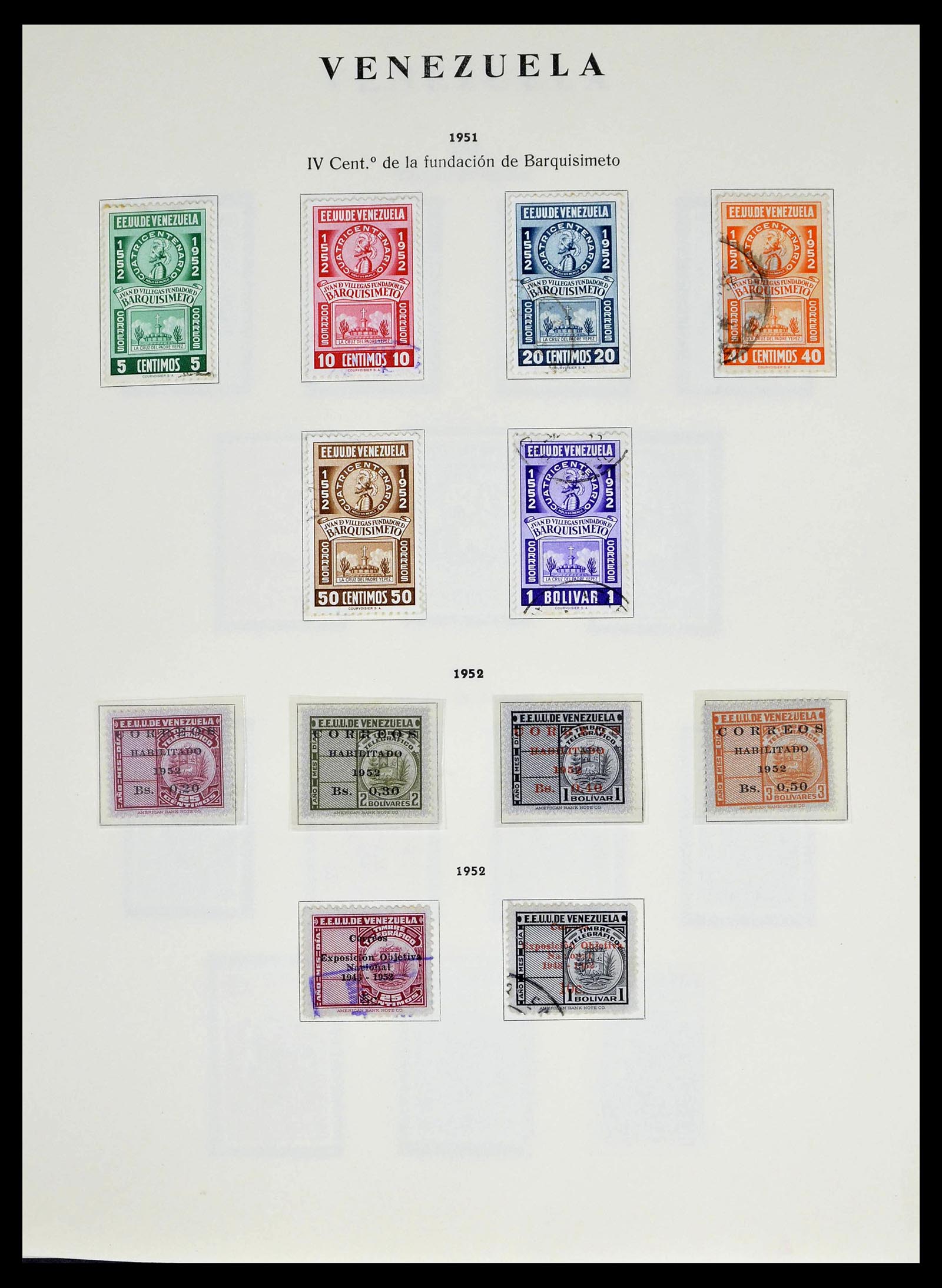 39223 0026 - Stamp collection 39223 Venezuela 1859-1984.
