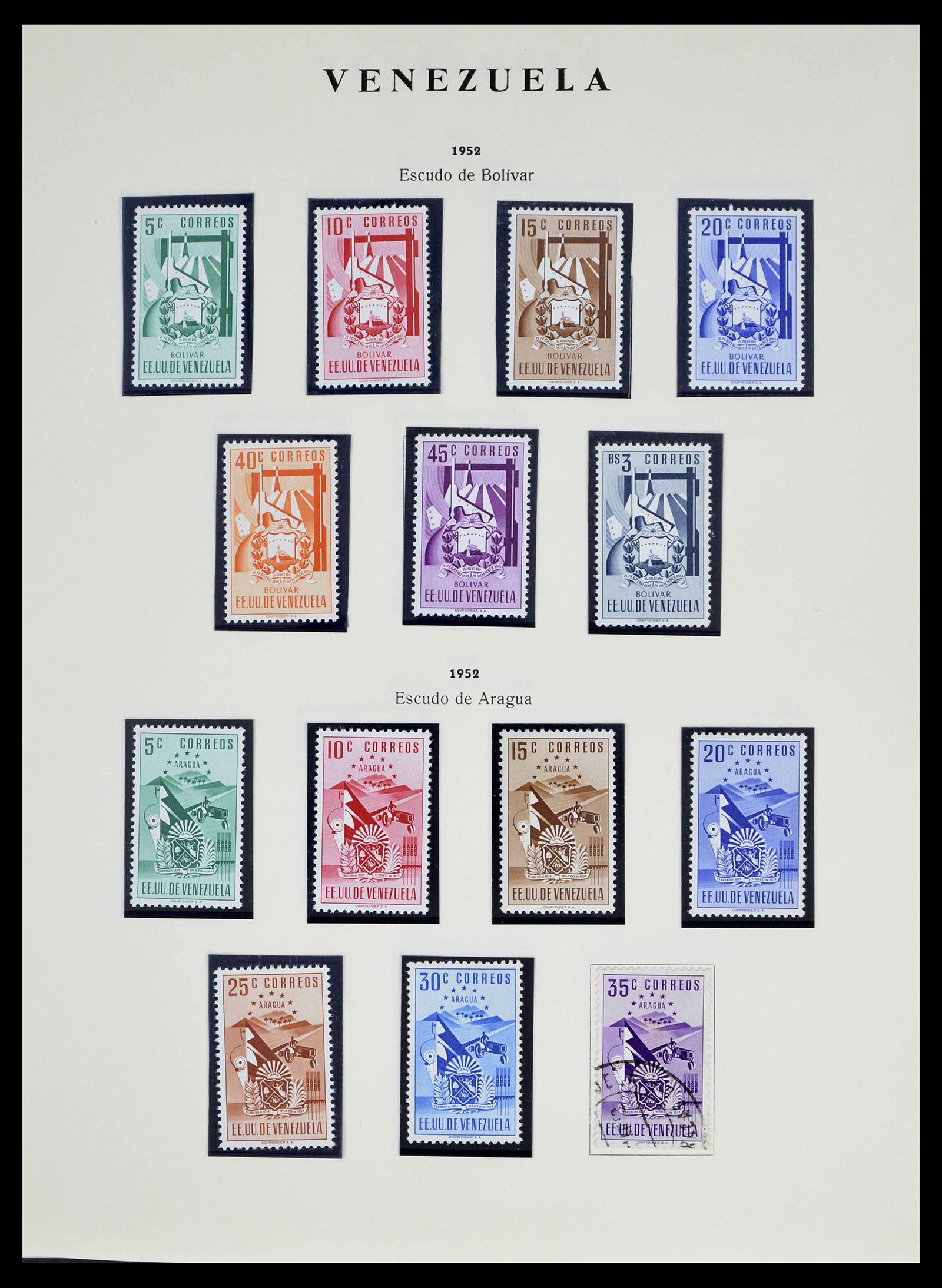39223 0027 - Postzegelverzameling 39223 Venezuela 1859-1984.