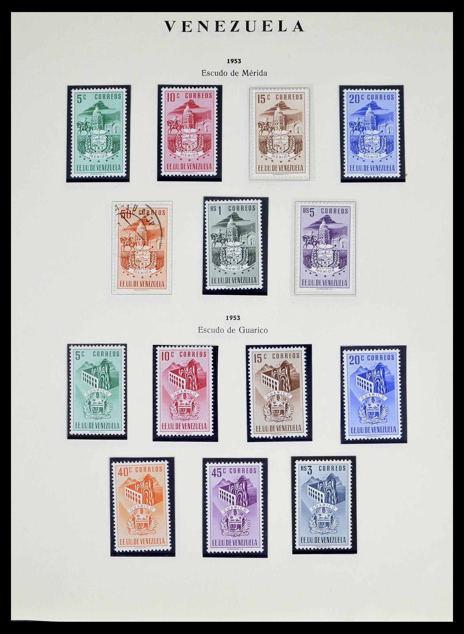 39223 0032 - Stamp collection 39223 Venezuela 1859-1984.