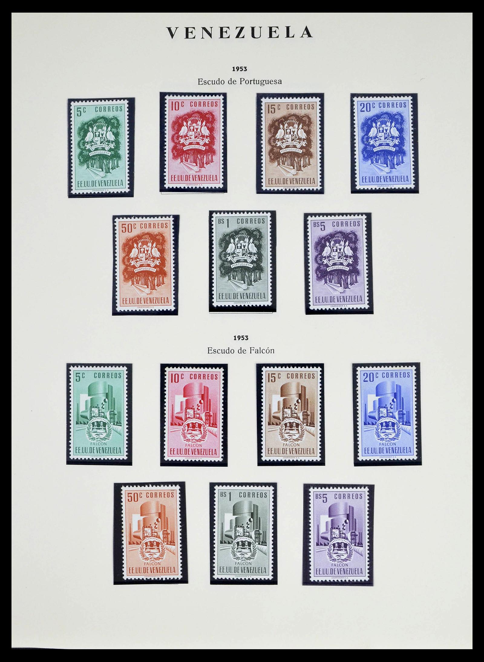39223 0033 - Postzegelverzameling 39223 Venezuela 1859-1984.