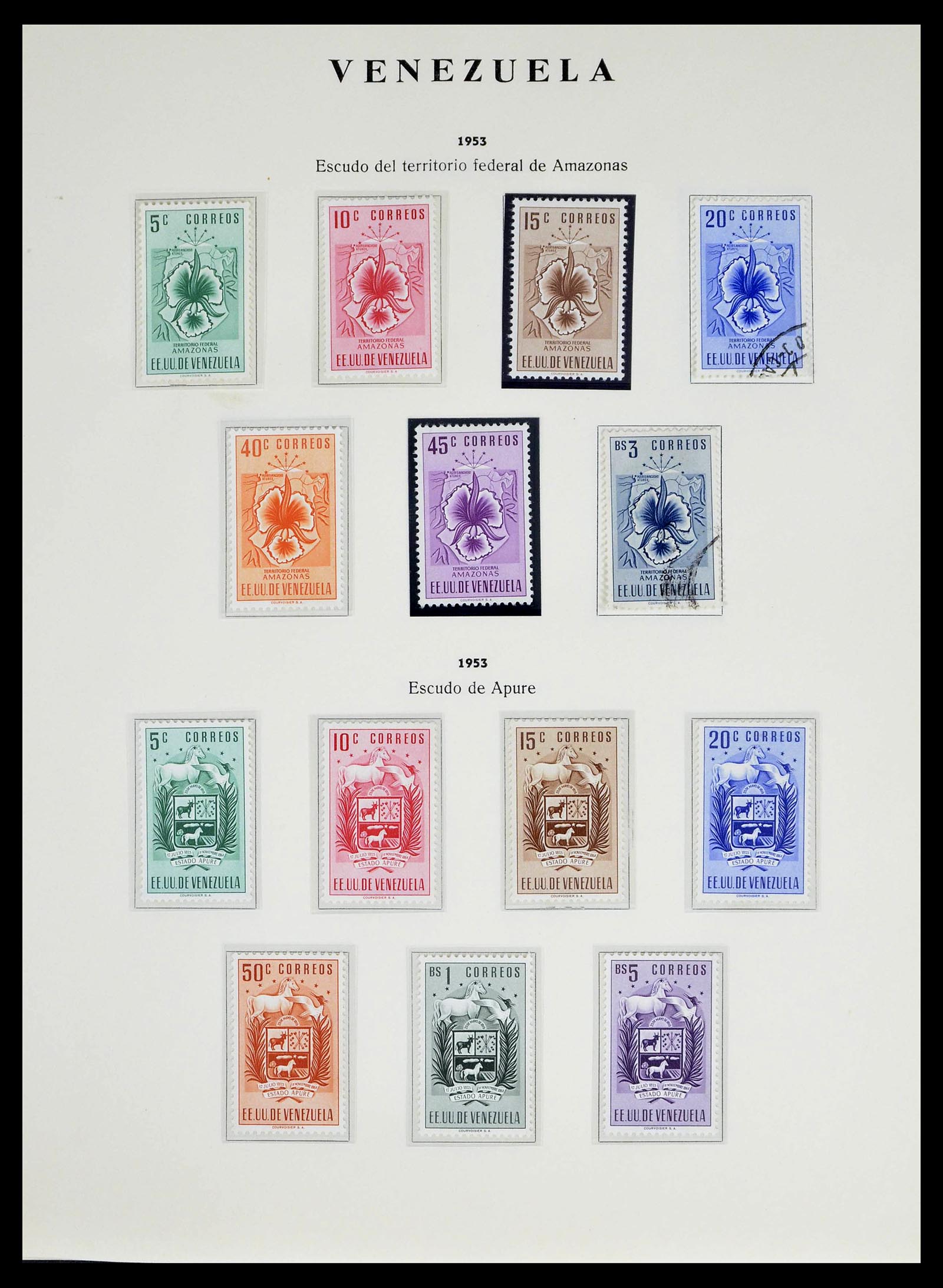 39223 0034 - Postzegelverzameling 39223 Venezuela 1859-1984.