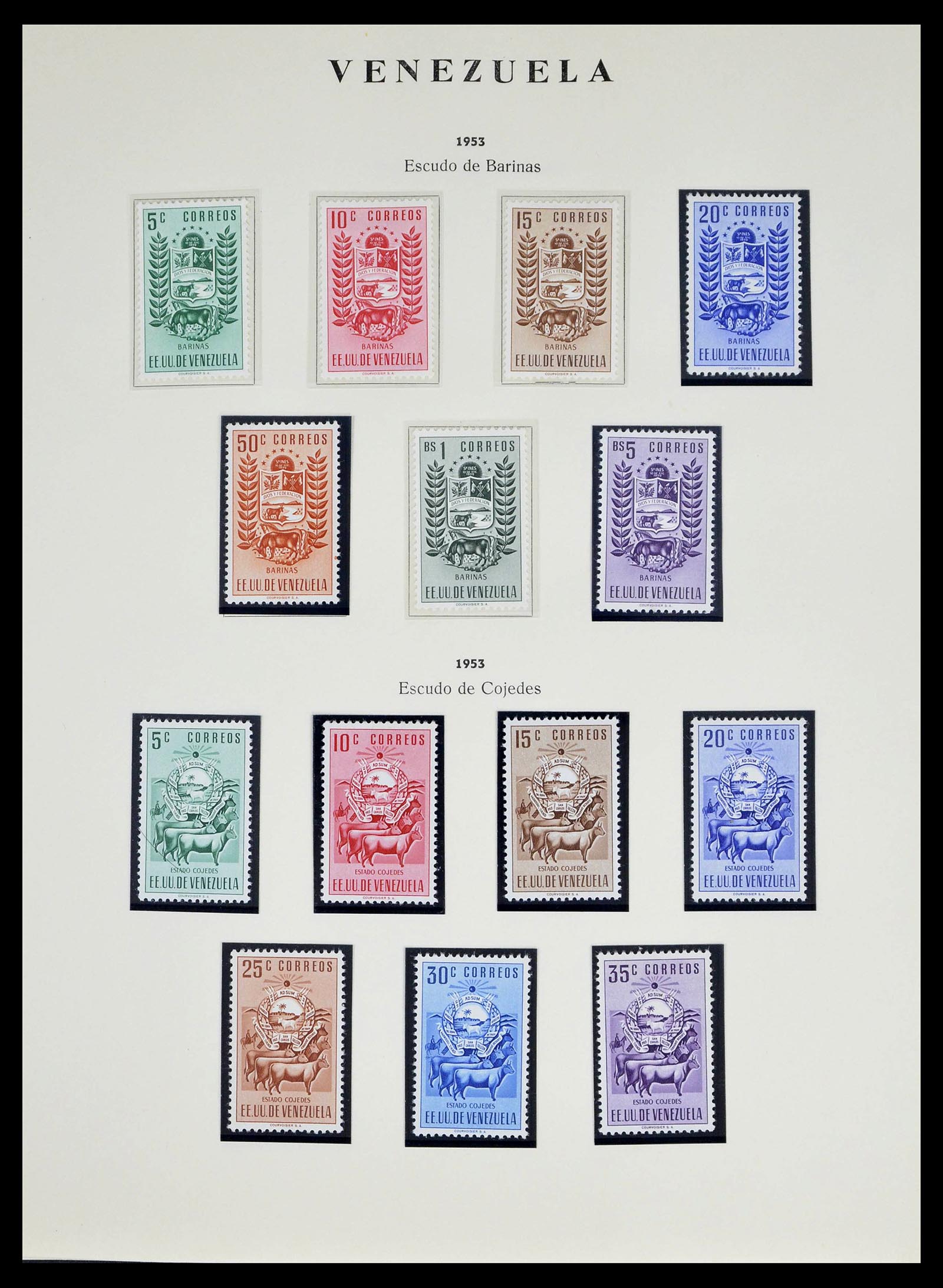 39223 0035 - Postzegelverzameling 39223 Venezuela 1859-1984.