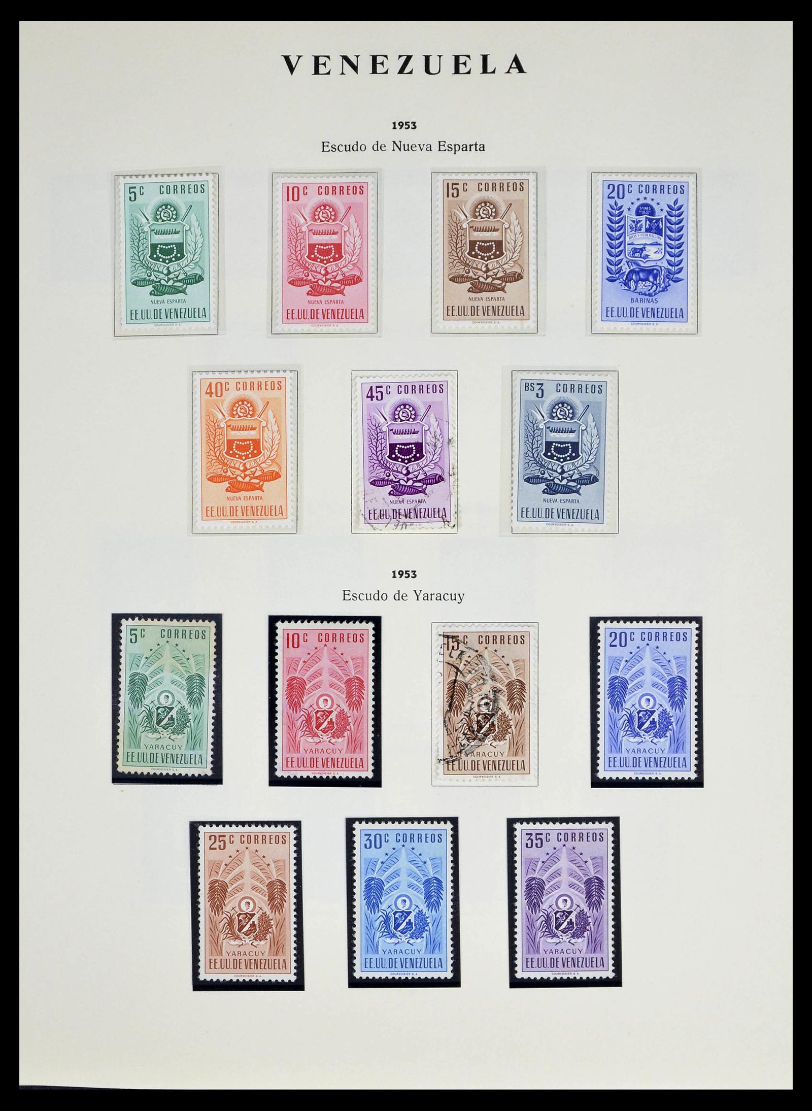 39223 0036 - Stamp collection 39223 Venezuela 1859-1984.