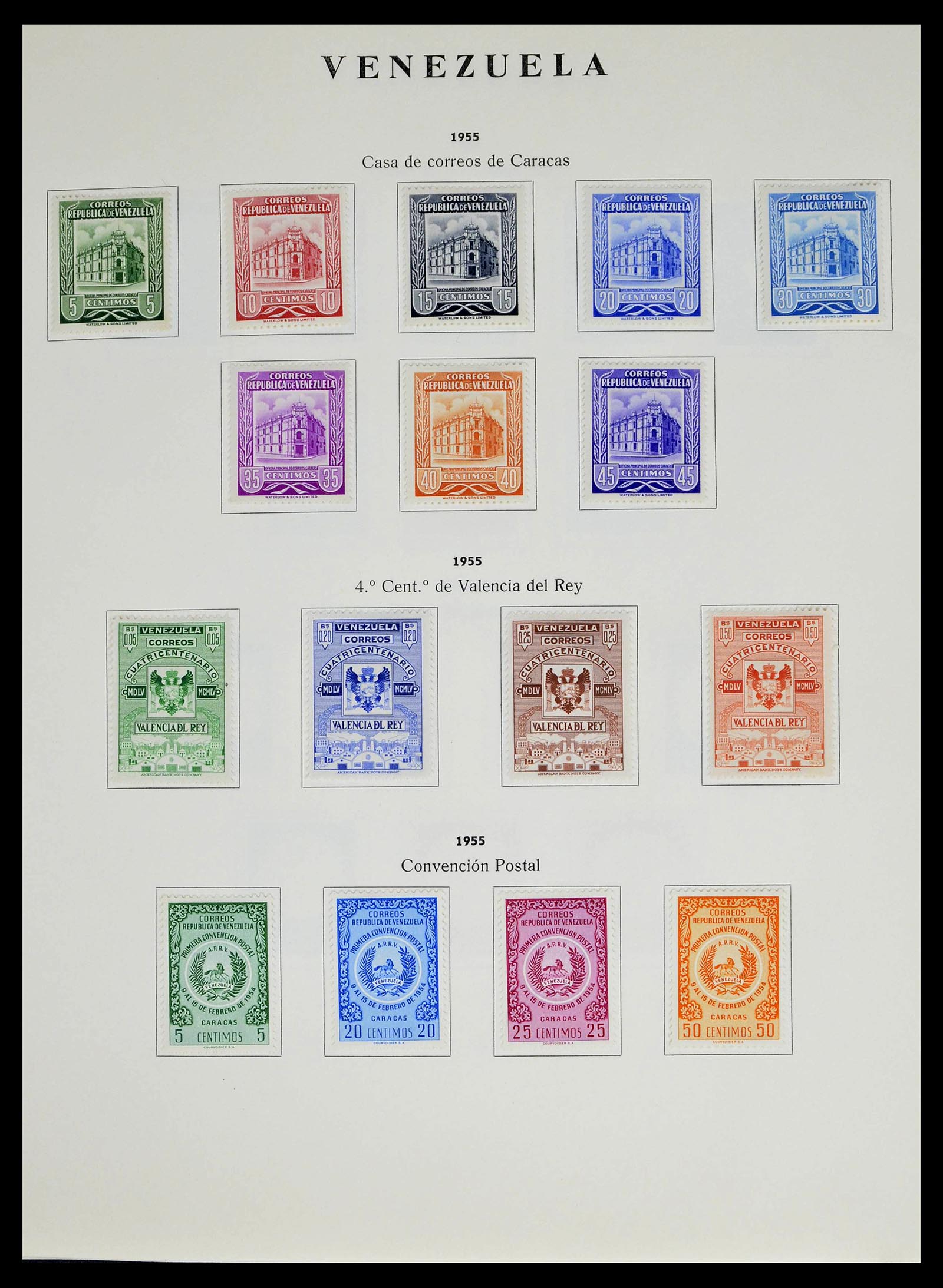 39223 0037 - Stamp collection 39223 Venezuela 1859-1984.