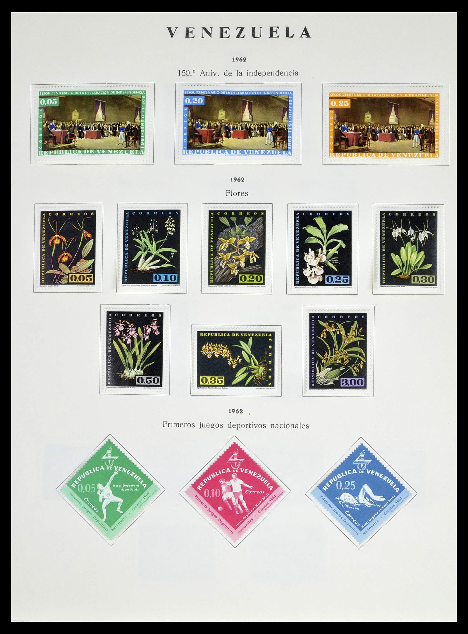 39223 0046 - Postzegelverzameling 39223 Venezuela 1859-1984.