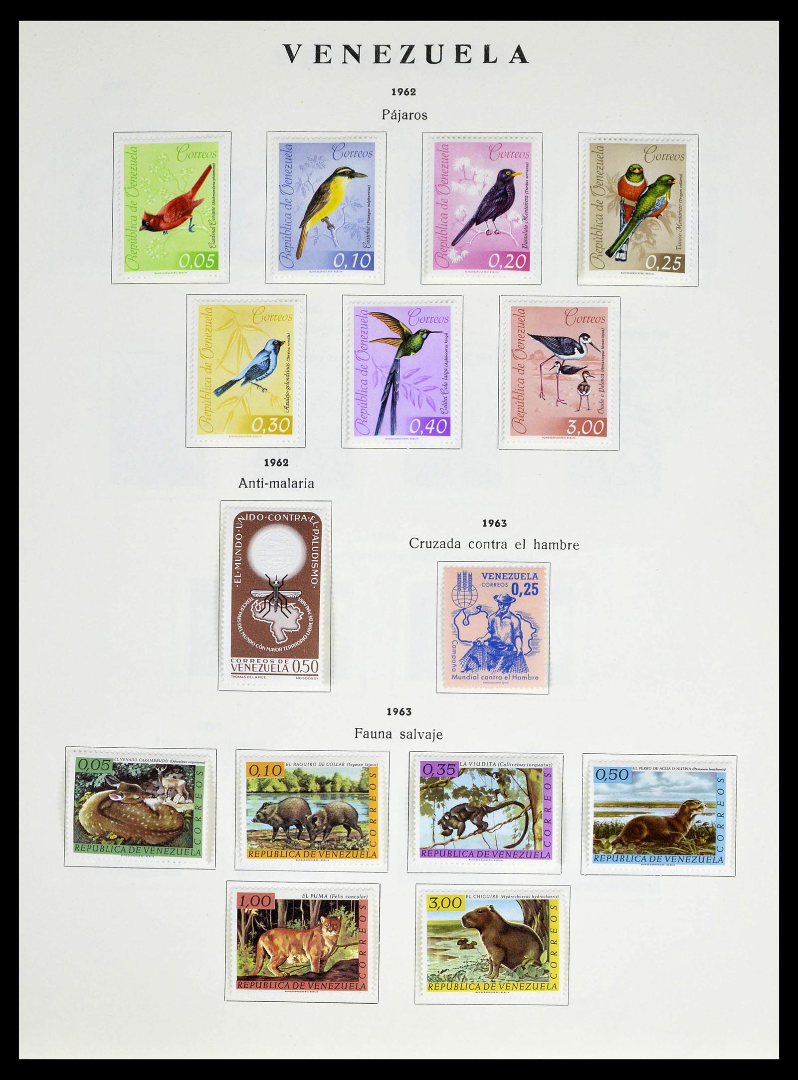 39223 0047 - Stamp collection 39223 Venezuela 1859-1984.