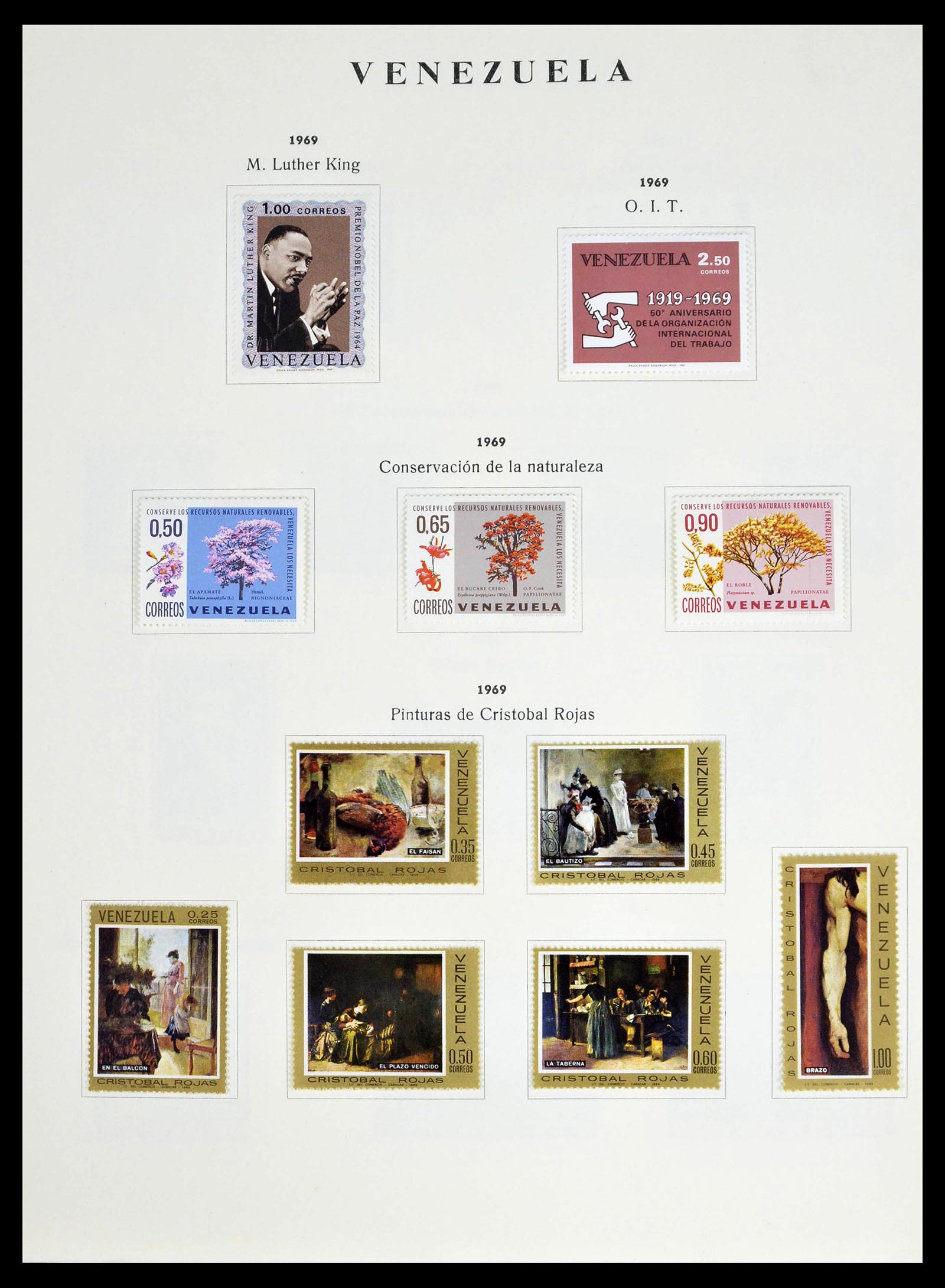 39223 0055 - Stamp collection 39223 Venezuela 1859-1984.