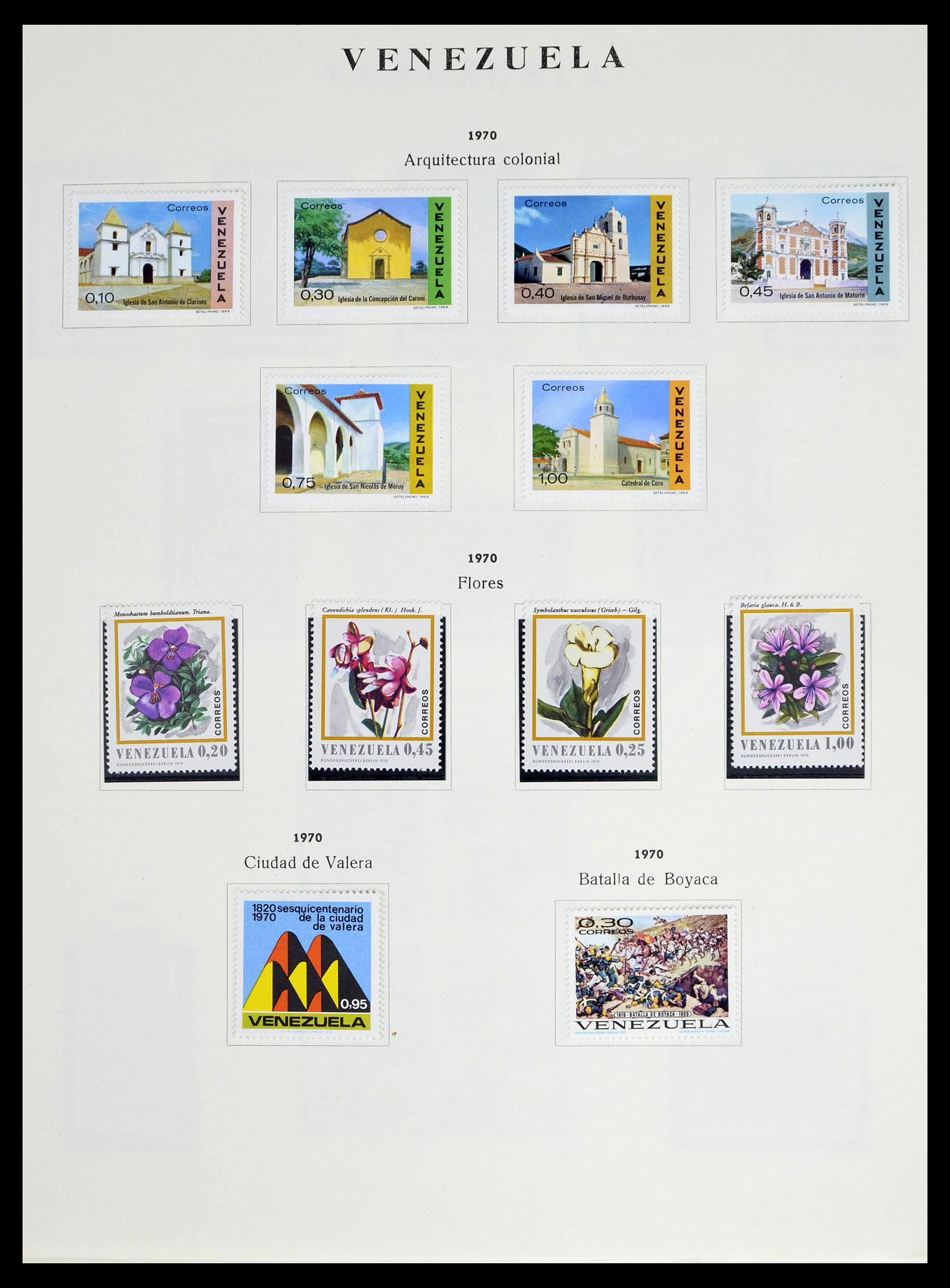 39223 0057 - Stamp collection 39223 Venezuela 1859-1984.