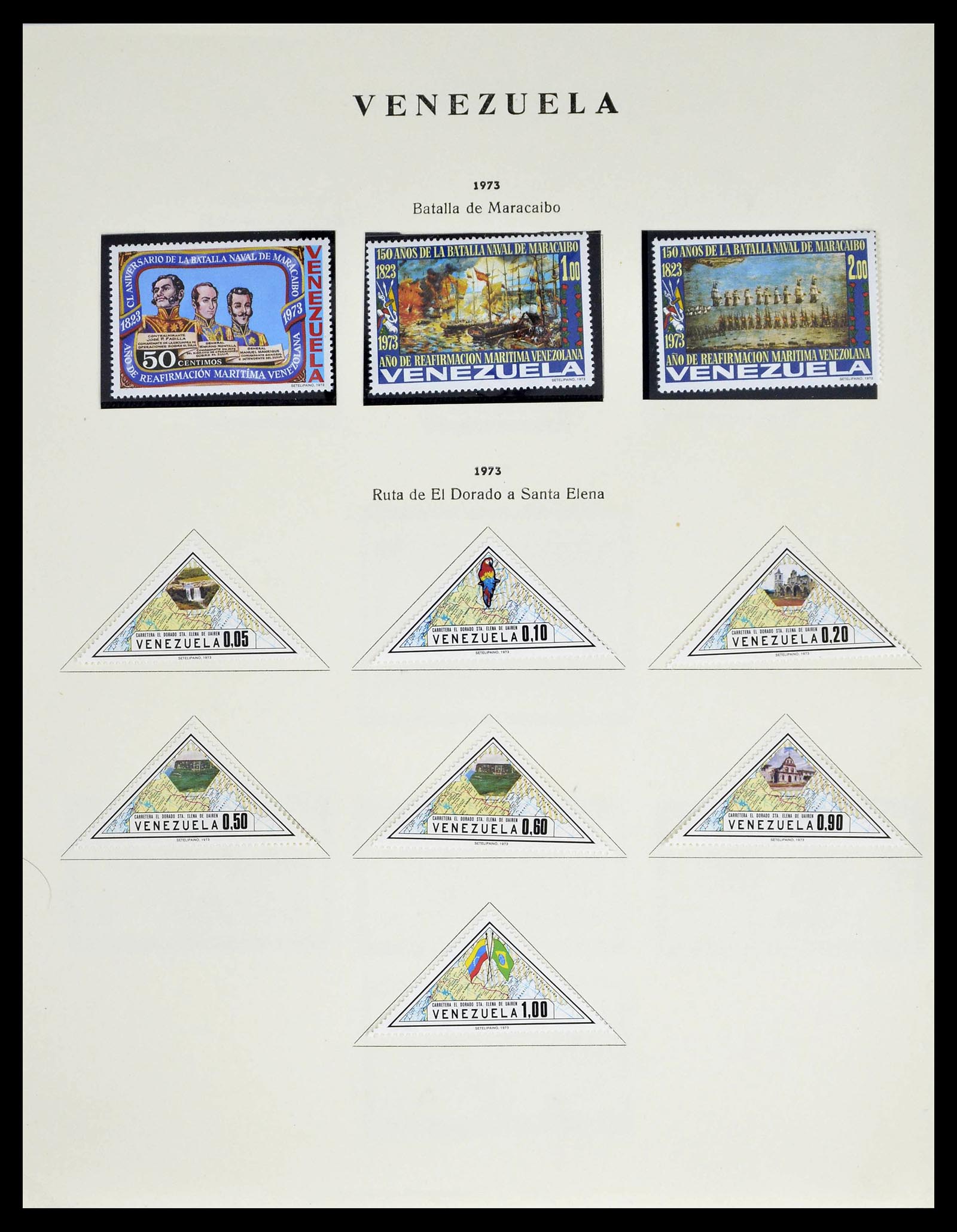 39223 0064 - Stamp collection 39223 Venezuela 1859-1984.
