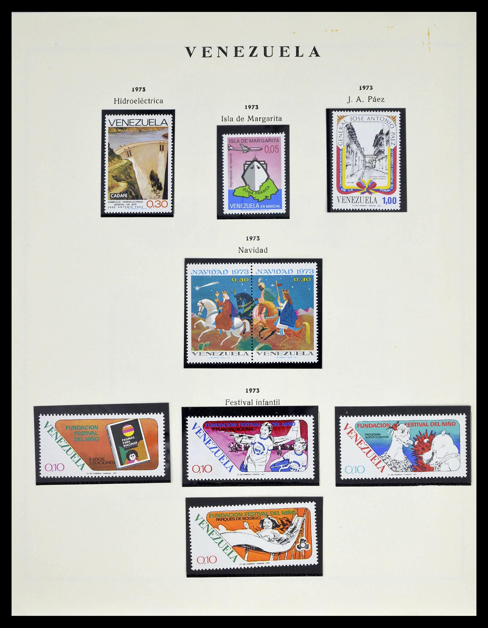39223 0065 - Stamp collection 39223 Venezuela 1859-1984.