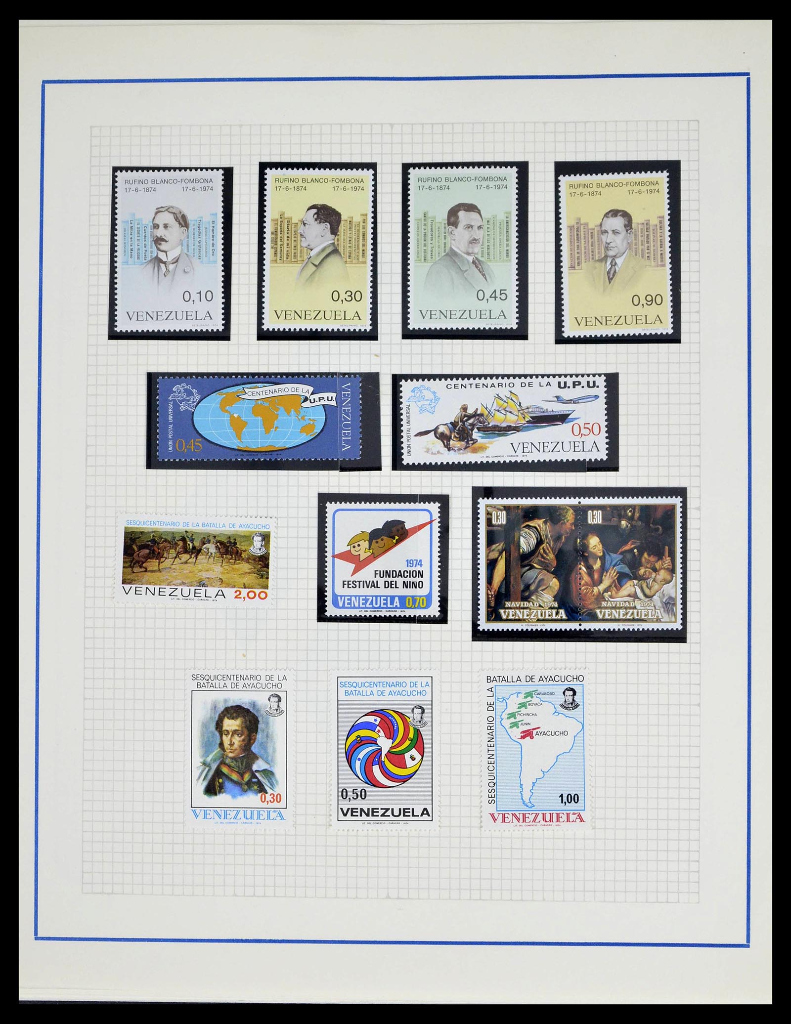 39223 0069 - Stamp collection 39223 Venezuela 1859-1984.